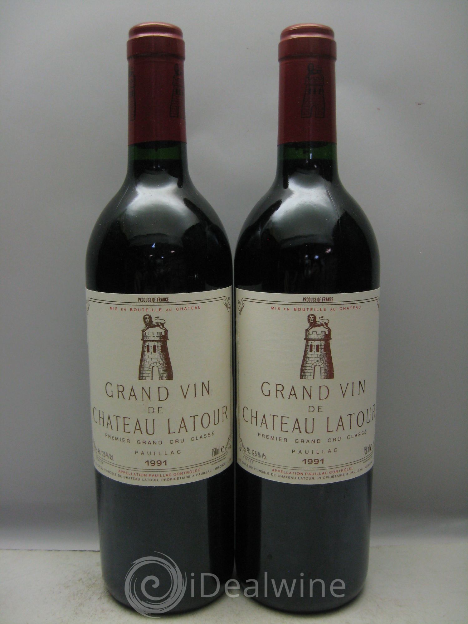 Château Latour 1er Grand Cru Classé 1991 - Lot de 12 bouteilles - 3