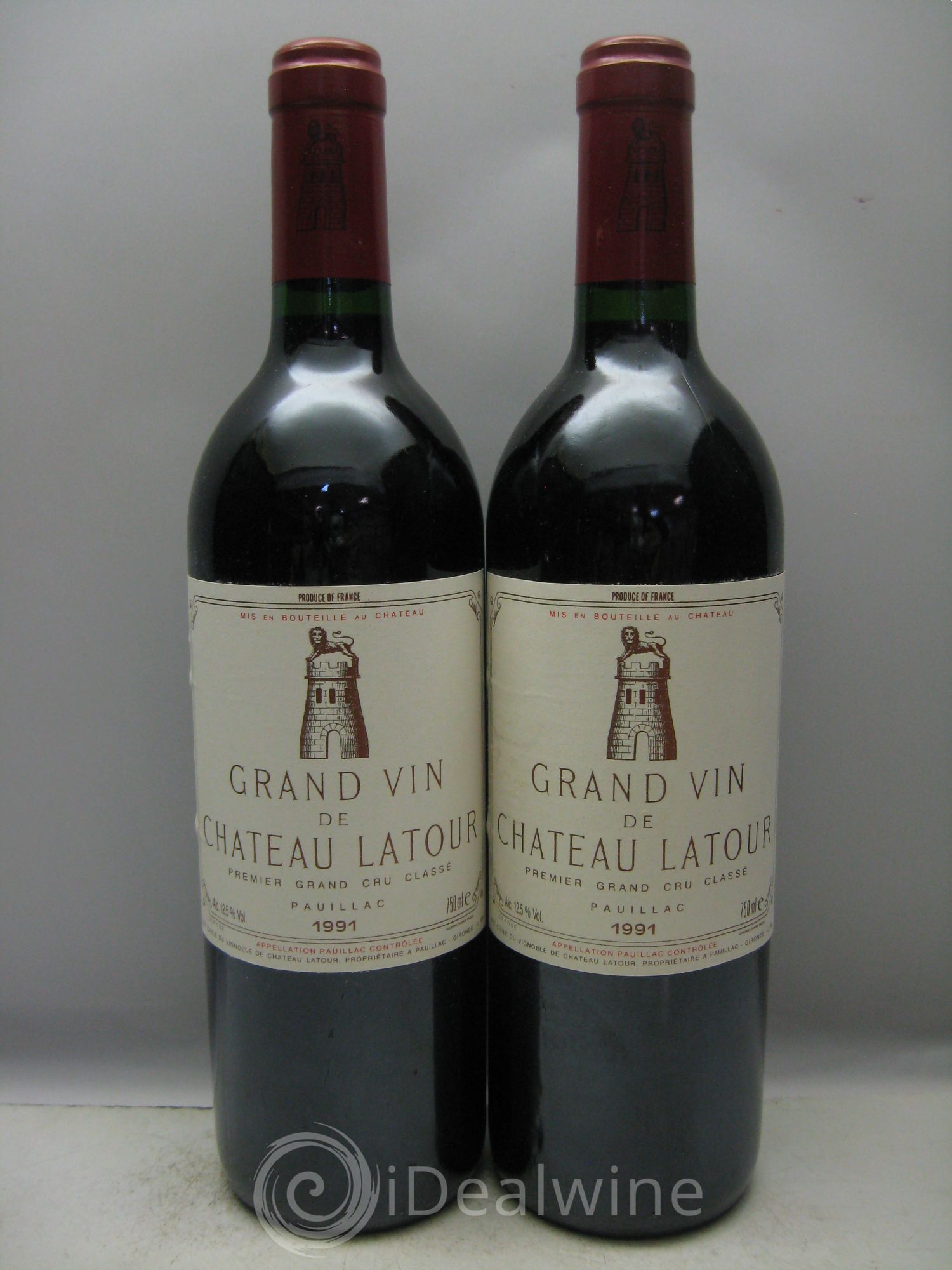 Château Latour 1er Grand Cru Classé 1991 - Lot de 12 bouteilles - 5