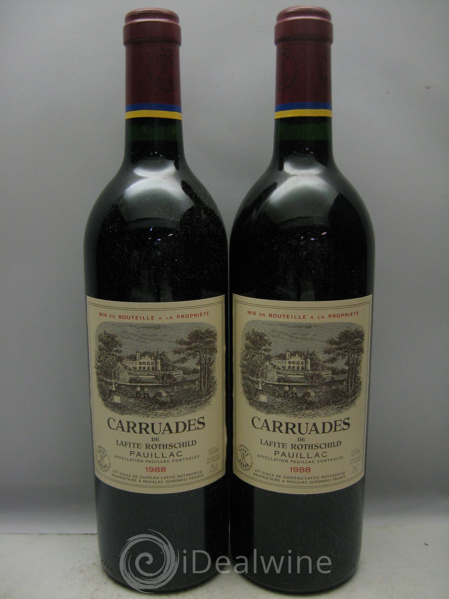 Carruades de Lafite Rothschild Second Vin 1988 - Lot de 12 bouteilles - 3