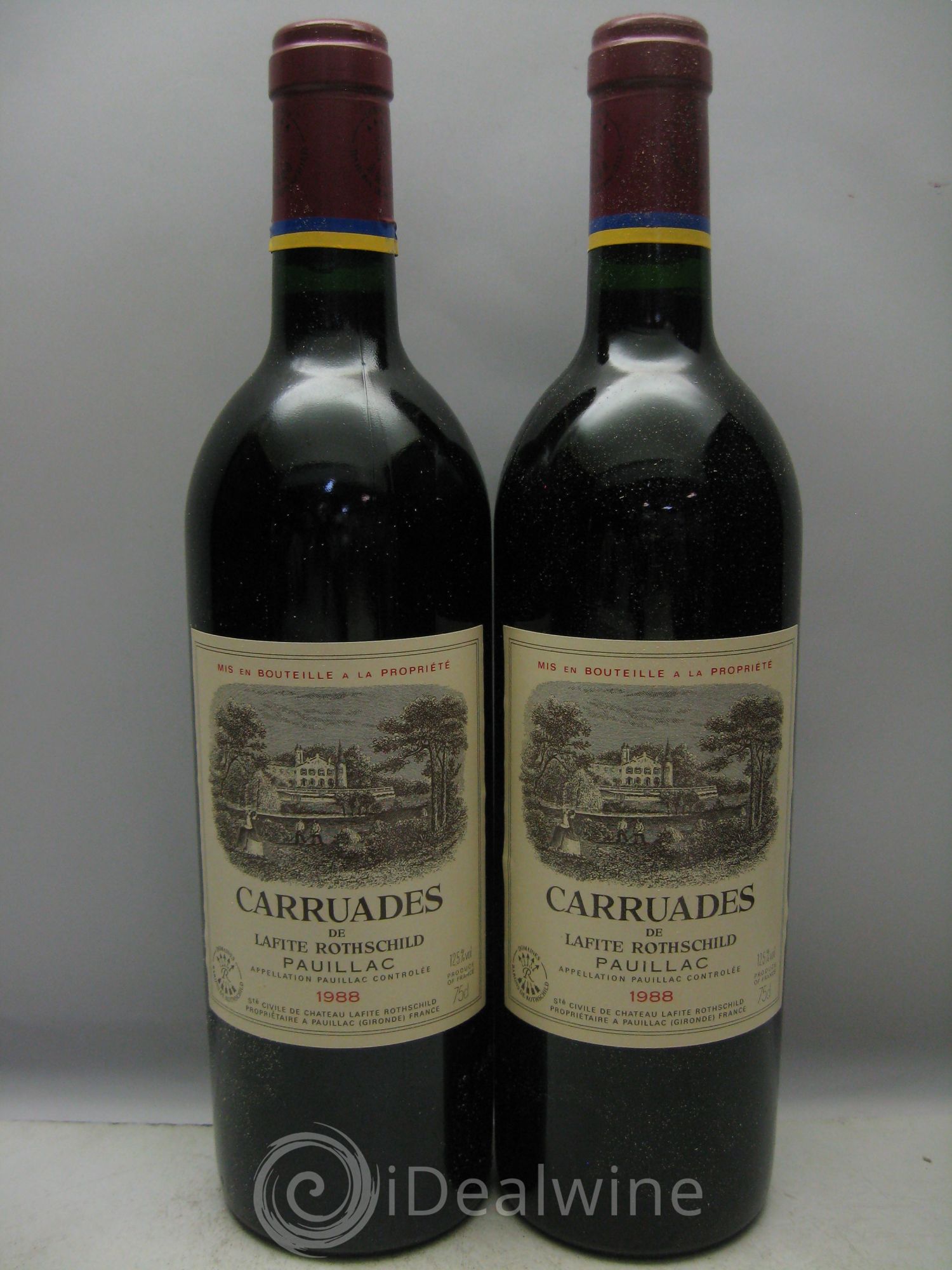 Carruades de Lafite Rothschild Second Vin 1988 - Lot de 12 bouteilles - 4