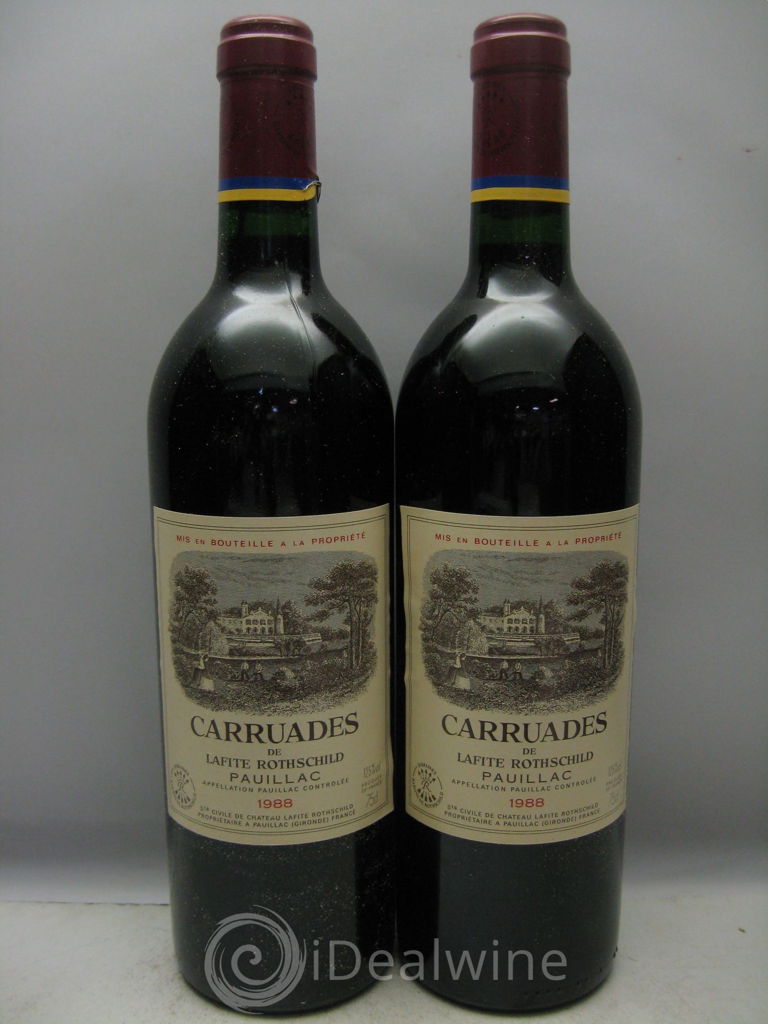 Carruades de Lafite Rothschild Second Vin 1988 - Lot de 12 bouteilles - 5