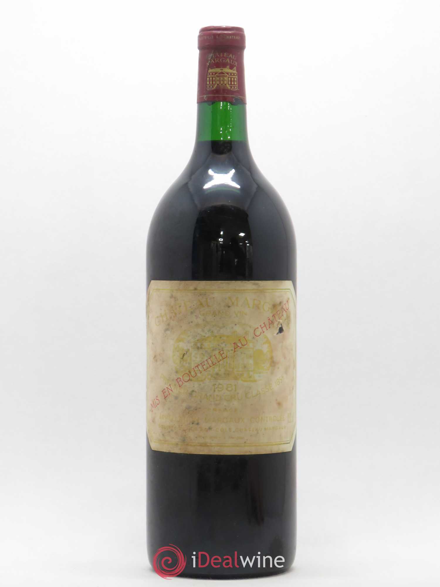Château Margaux 1er Grand Cru Classé 1981 - Lot de 1 magnum - 0