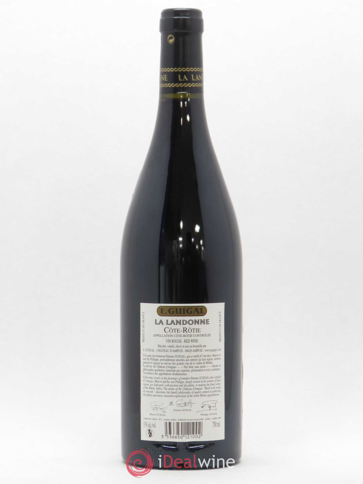 Côte-Rôtie La Landonne Guigal 2004 - Lot de 1 bouteille - 1