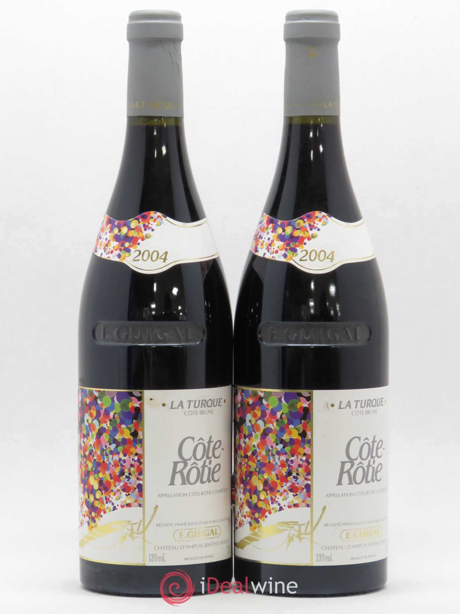 Côte-Rôtie La Turque Guigal 2004 - Lot de 2 bouteilles - 0