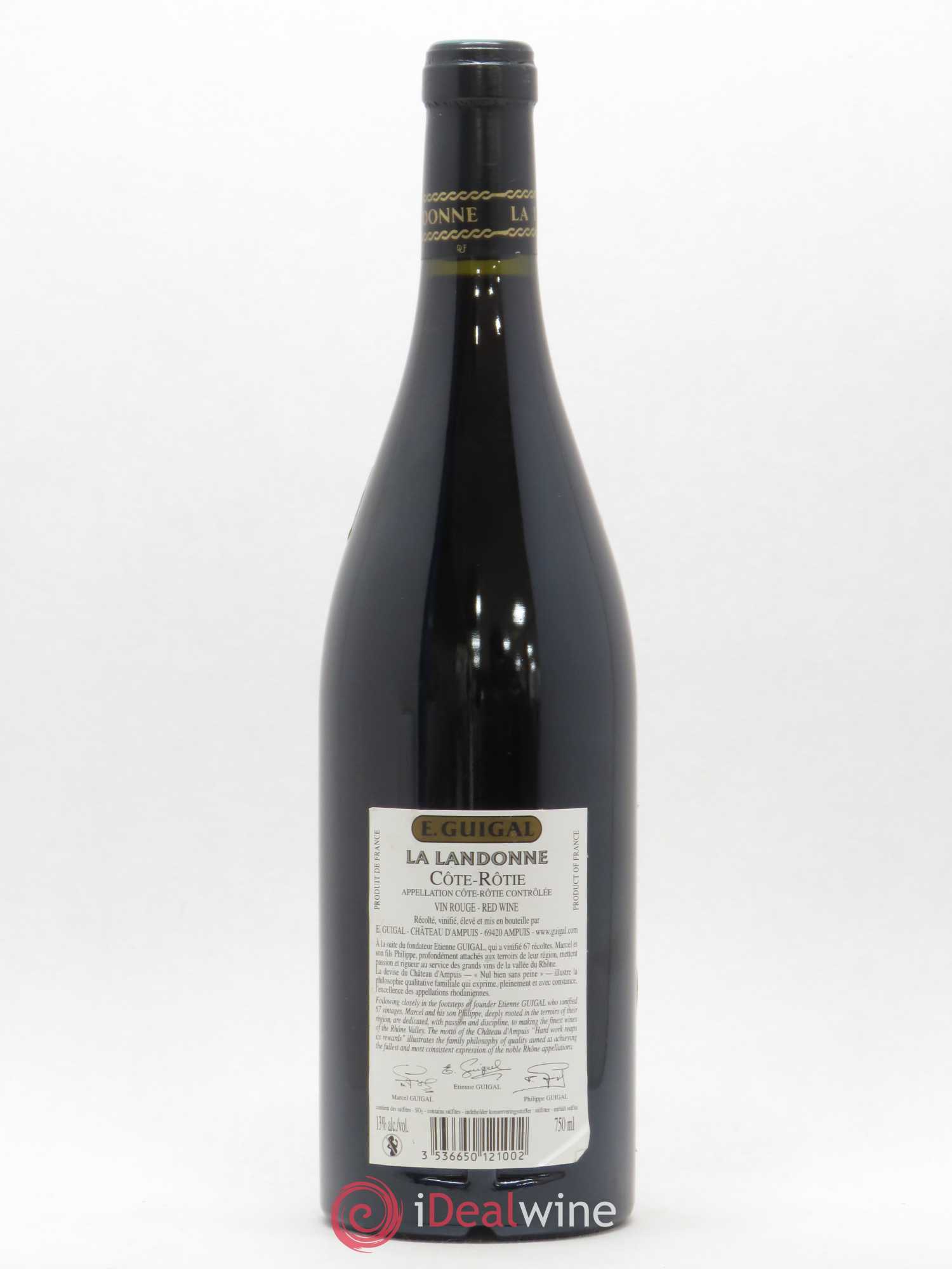 Côte-Rôtie La Landonne Guigal 2004 - Lot de 1 bouteille - 1