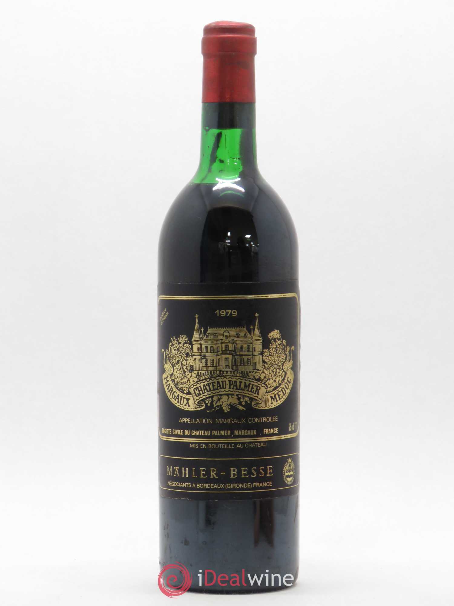 Château Palmer 3ème Grand Cru Classé 1979 - Lot de 1 bouteille - 0