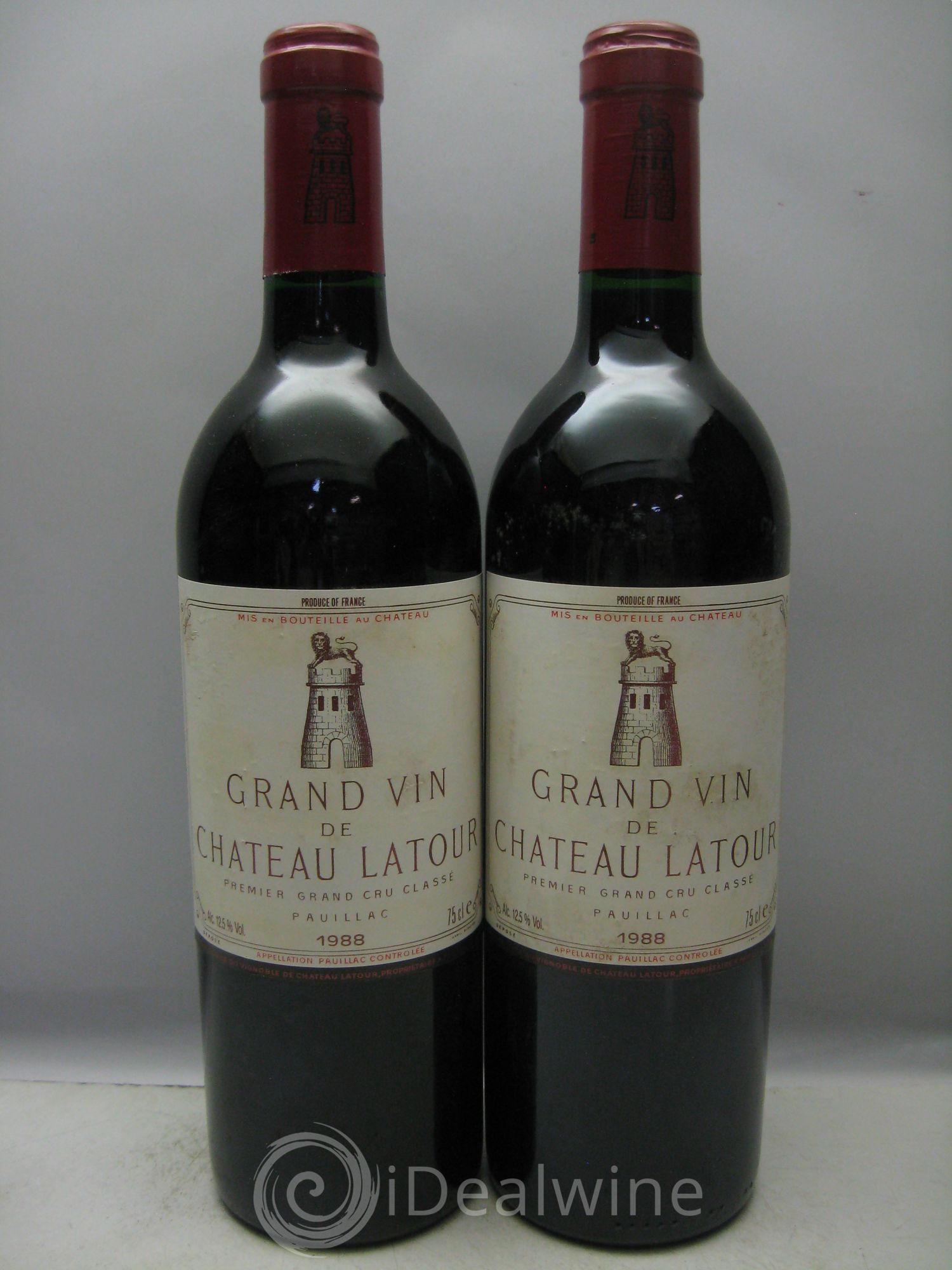 Château Latour 1er Grand Cru Classé 1988 - Lot de 12 bouteilles - 0