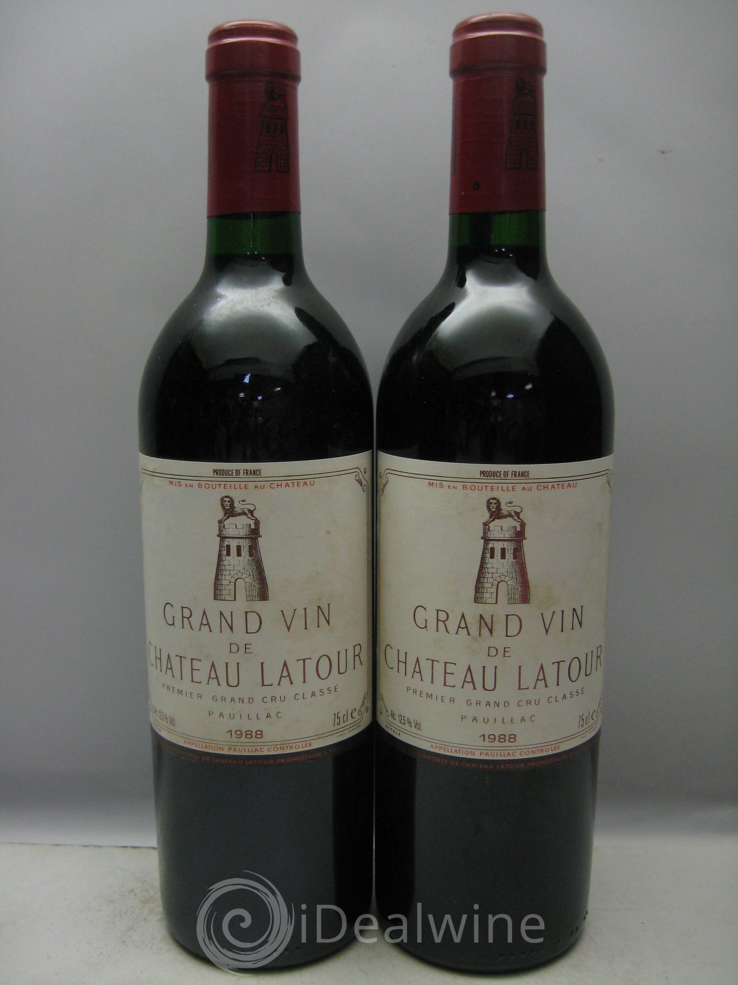 Château Latour 1er Grand Cru Classé 1988 - Lot de 12 bouteilles - 1