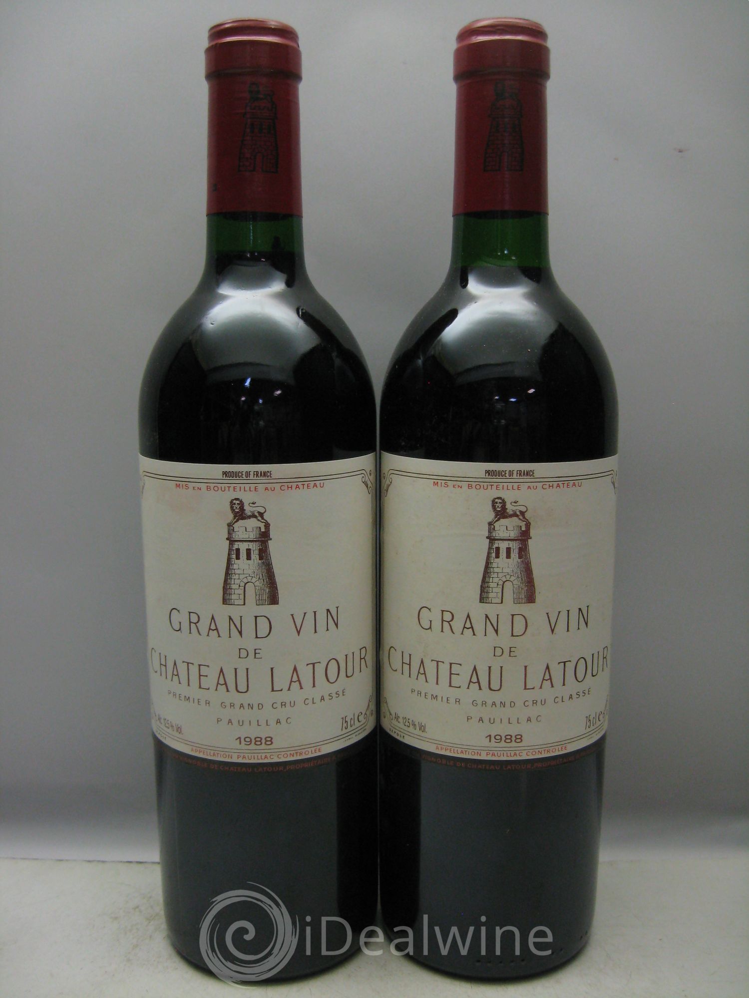 Château Latour 1er Grand Cru Classé 1988 - Lot de 12 bouteilles - 2