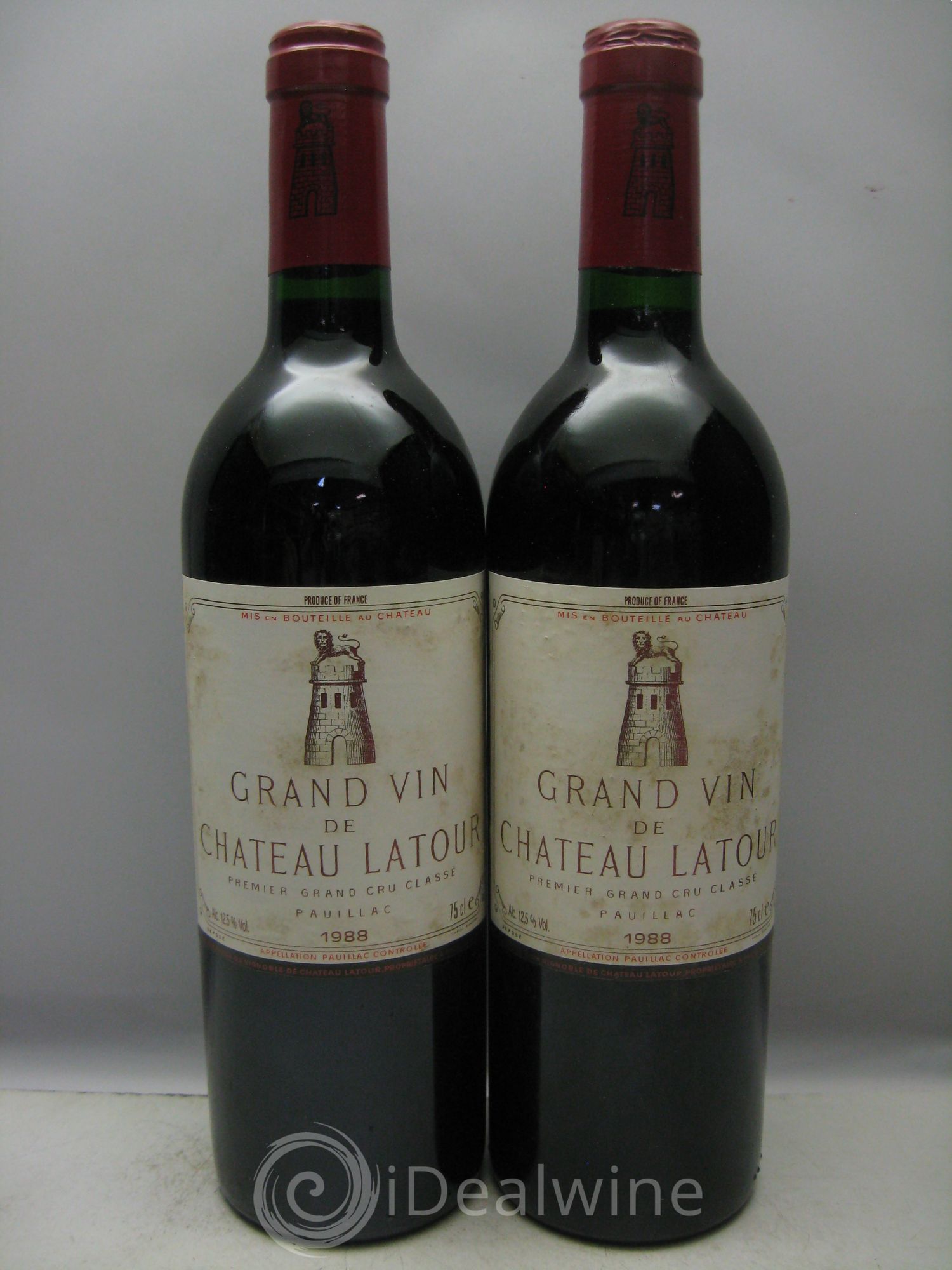 Château Latour 1er Grand Cru Classé 1988 - Lot de 12 bouteilles - 3