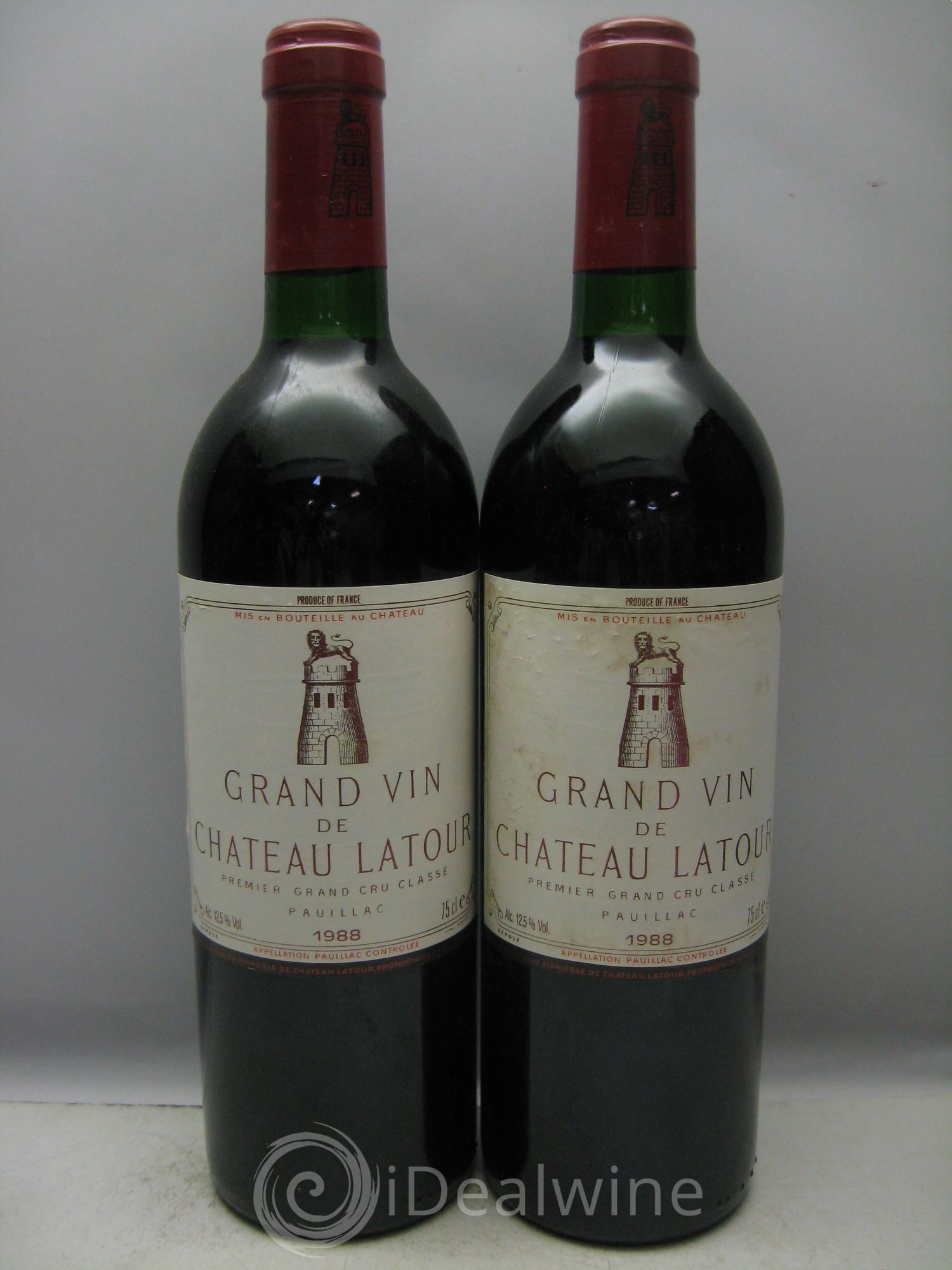 Château Latour 1er Grand Cru Classé 1988 - Lot de 12 bouteilles - 5