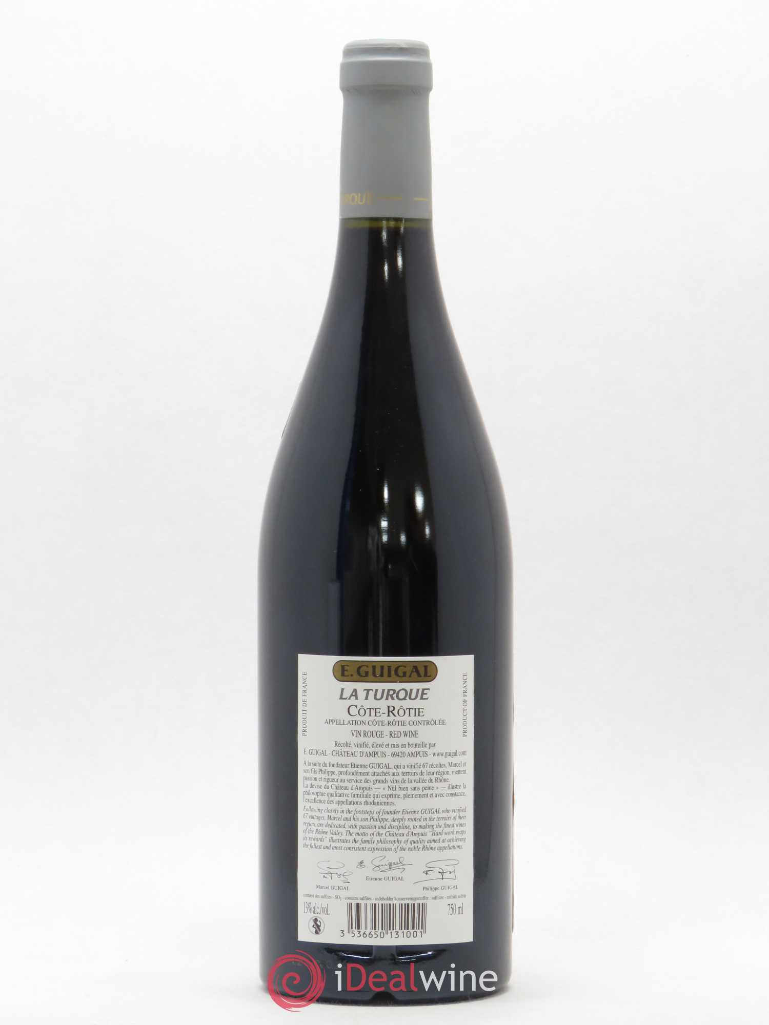 Côte-Rôtie La Turque Guigal 2004 - Lot de 1 bouteille - 1