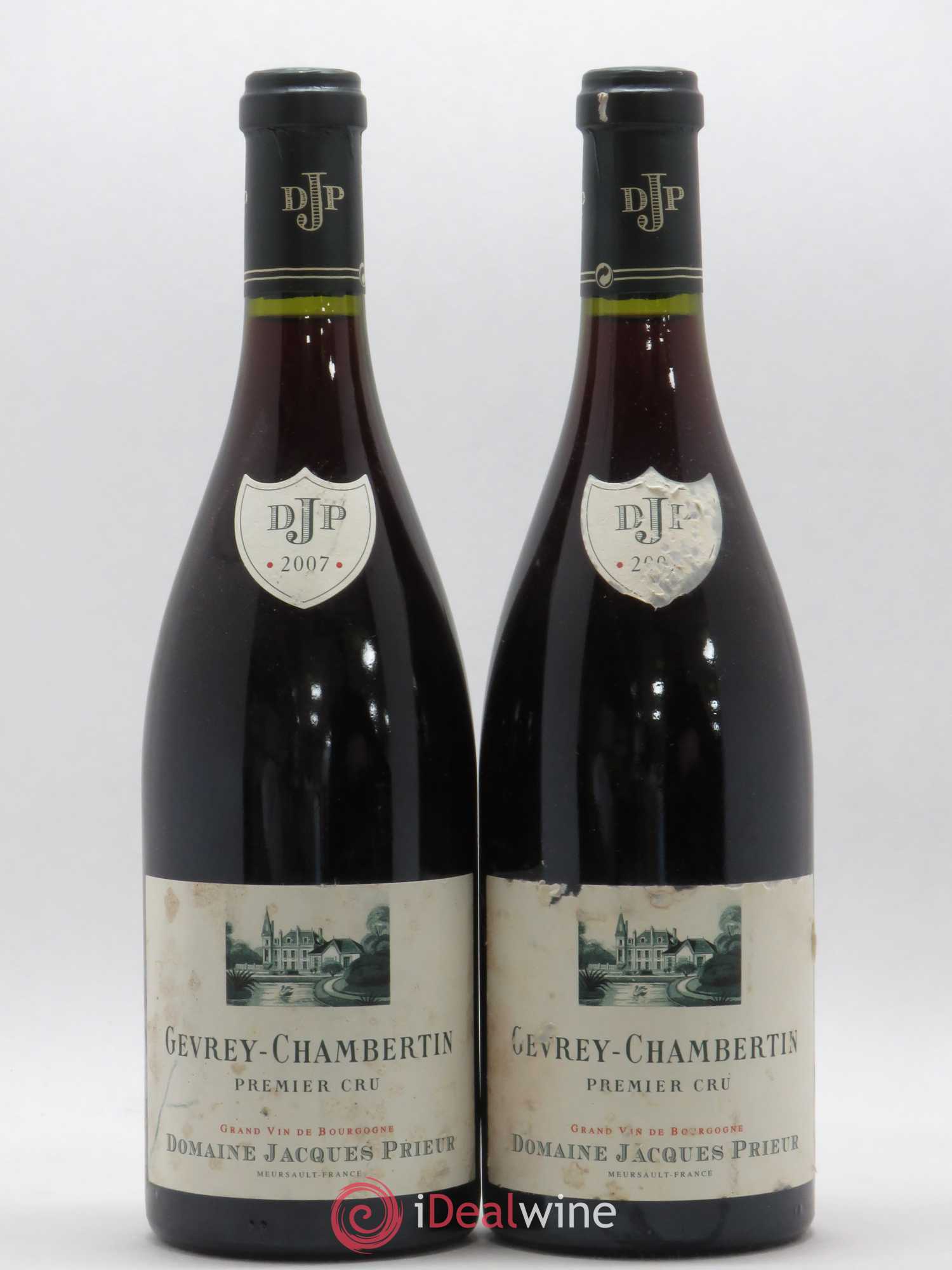 Gevrey-Chambertin 1er Cru Jacques Prieur (Domaine) 2007 - Lot de 2 bouteilles - 0