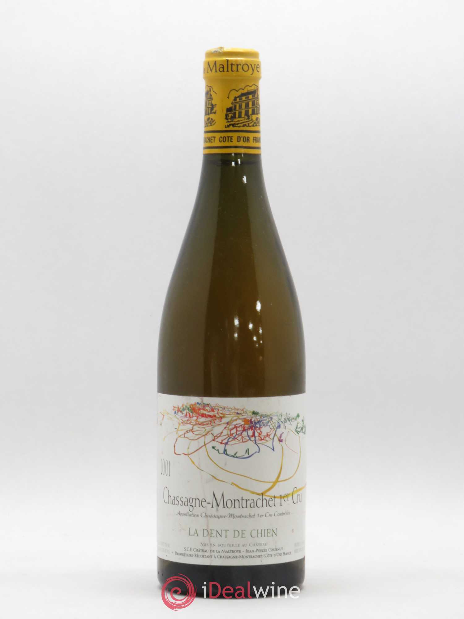 Chassagne-Montrachet 1er Cru La Dent de Chien Château de la Maltroye 2001 - Lot de 1 bouteille - 0