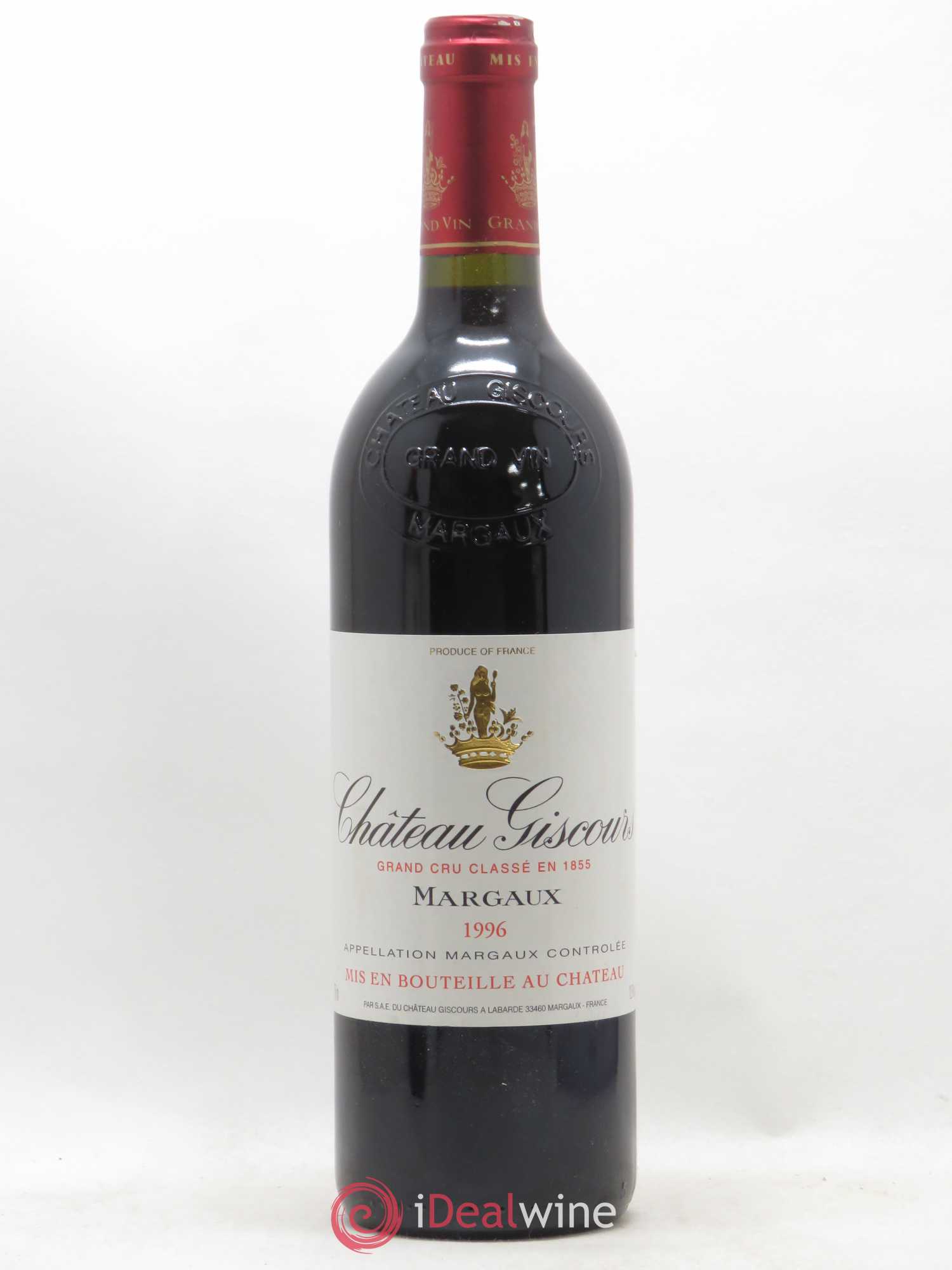 Château Giscours 3ème Grand Cru Classé 1996 - Lot de 1 bouteille - 0