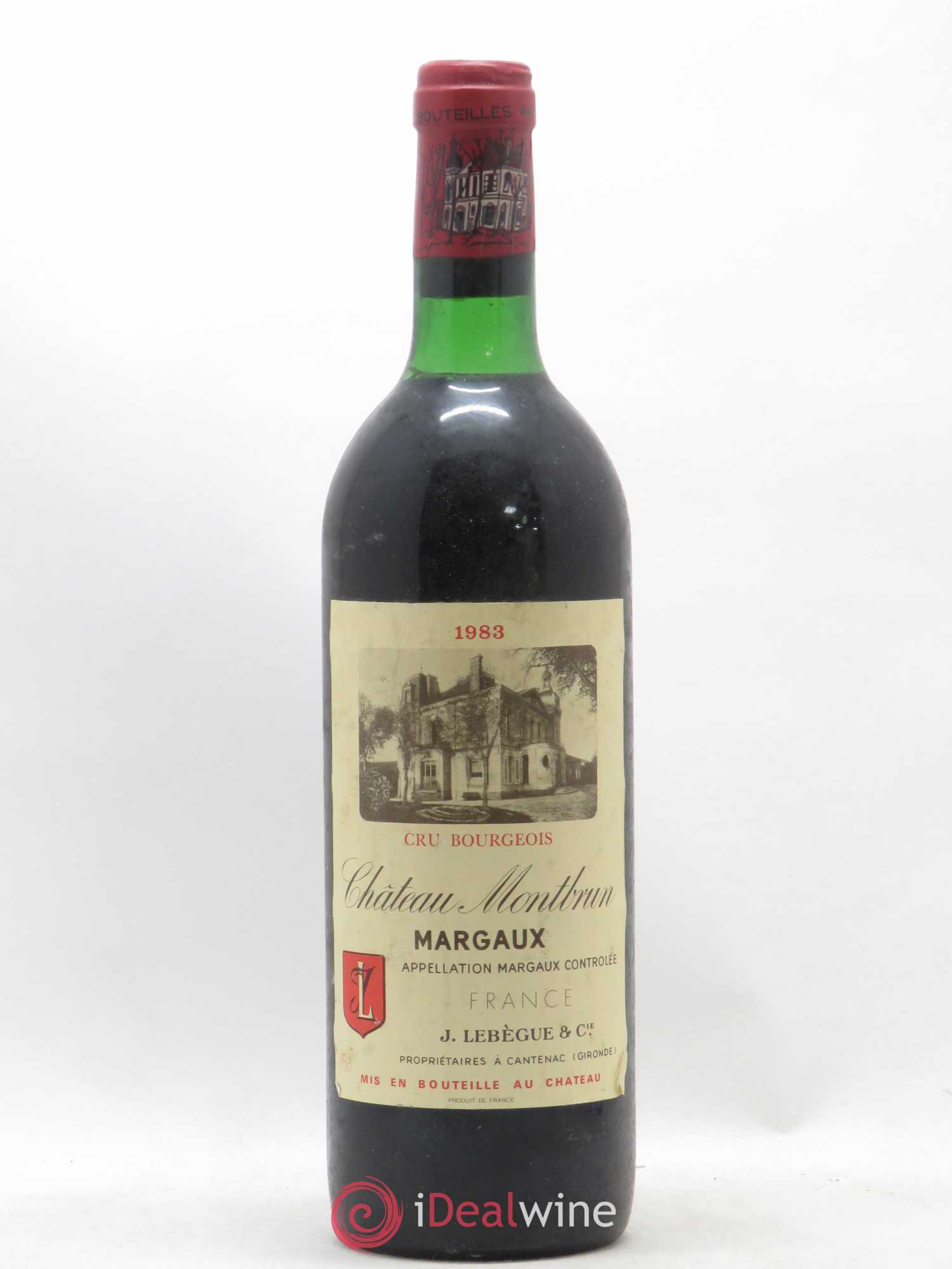 Château Montbrun Cru Bourgeois 1983 - Lot de 1 bouteille - 0