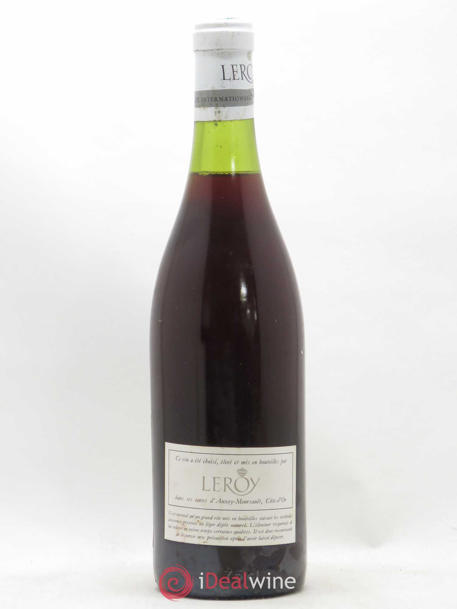 Bourgogne Leroy d'Auvenay 1971 - Posten von 1 Flasche - 1