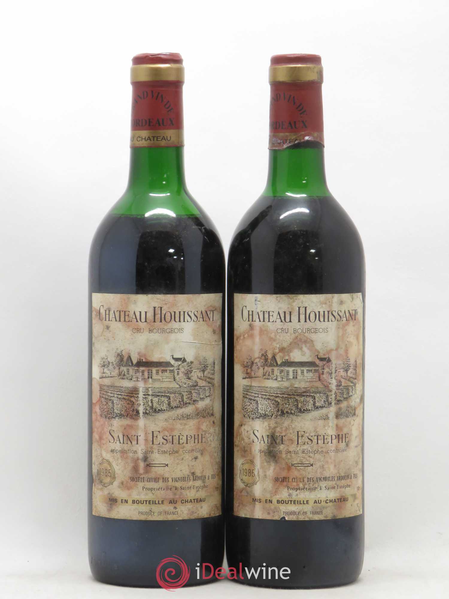 Saint-Estèphe Château Houissant Cru Bourgeois 1985 - Posten von 2 Flaschen - 0