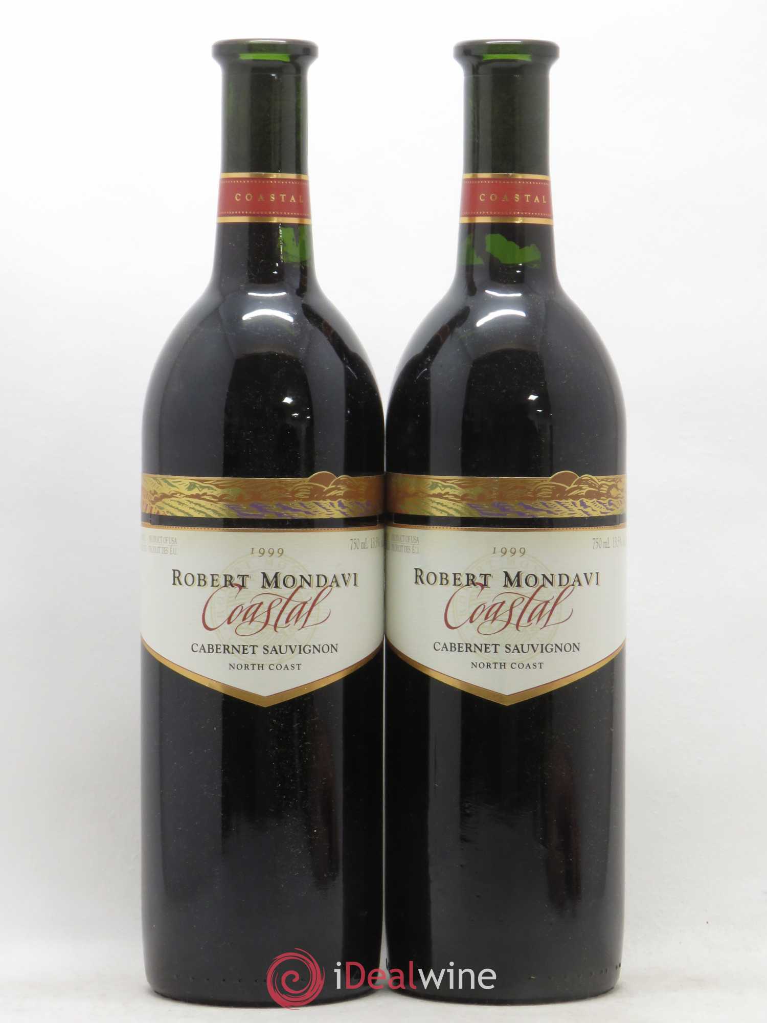 USA Mondavi North Coast Cabernet Sauvignon Coastal 1999 - Posten von 2 Flaschen - 0