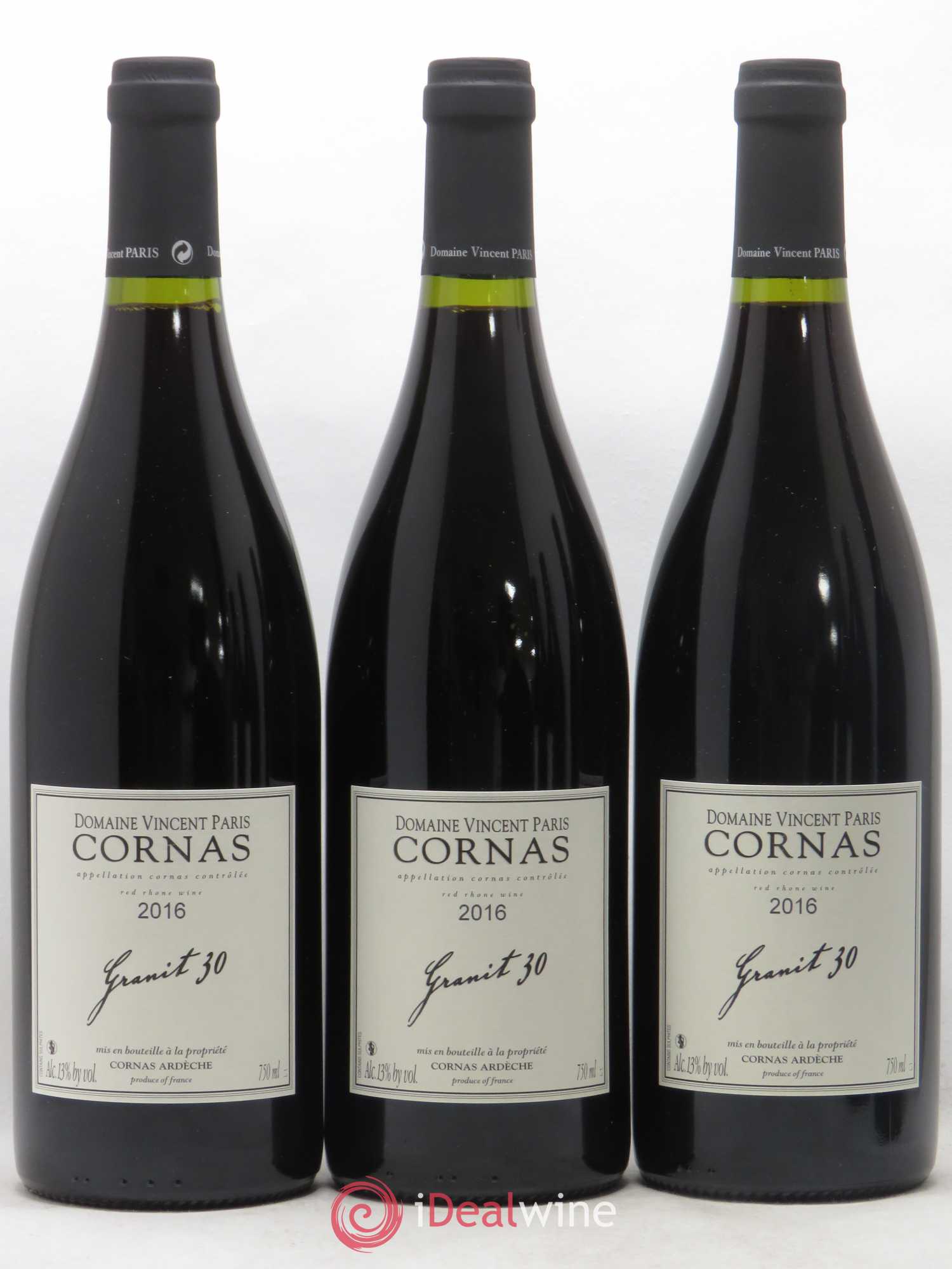 Cornas Granit 30 Vincent Paris 2016 - Lot de 6 bouteilles - 2