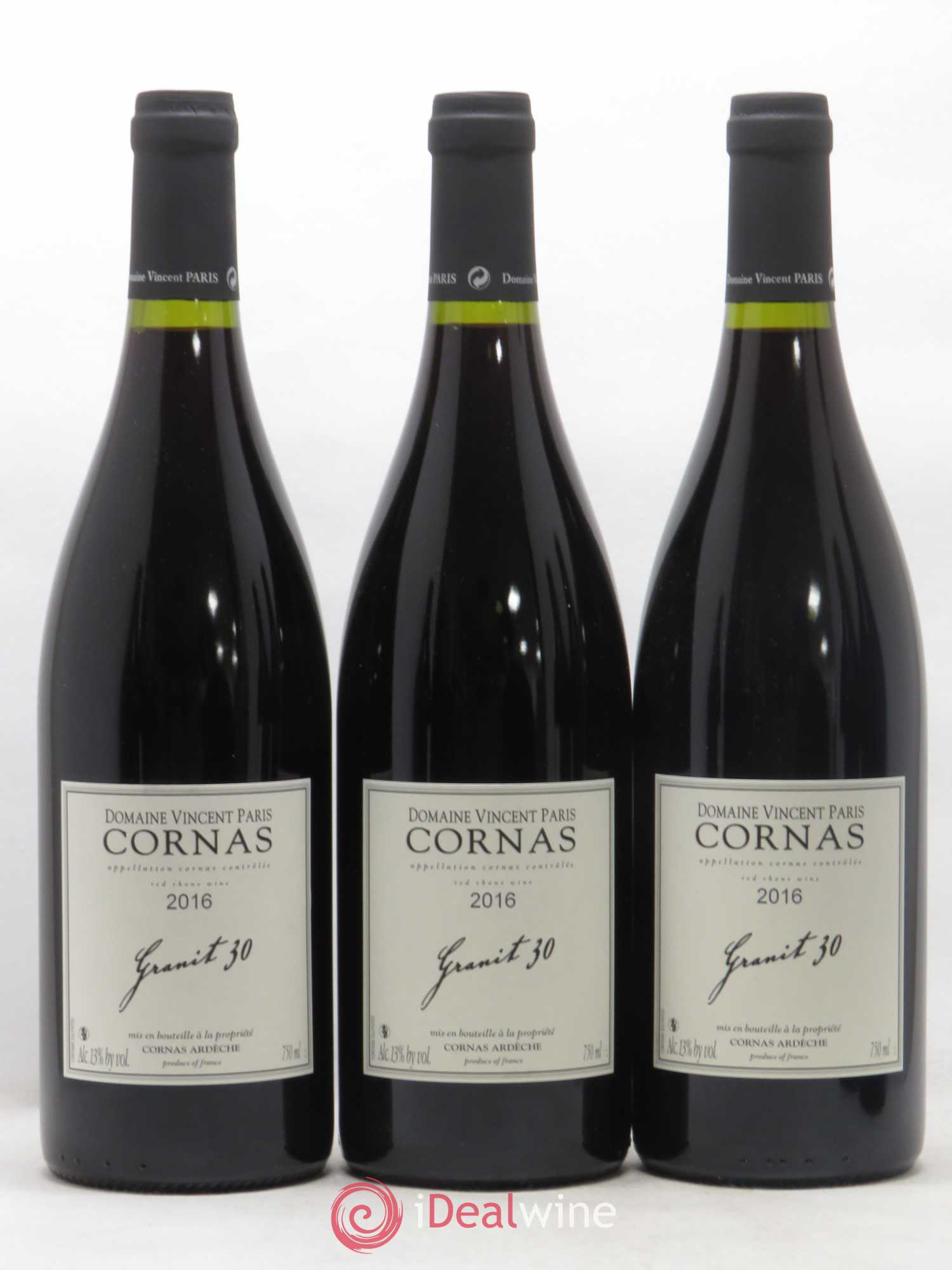 Cornas Granit 30 Vincent Paris 2016 - Lot de 6 bouteilles - 2