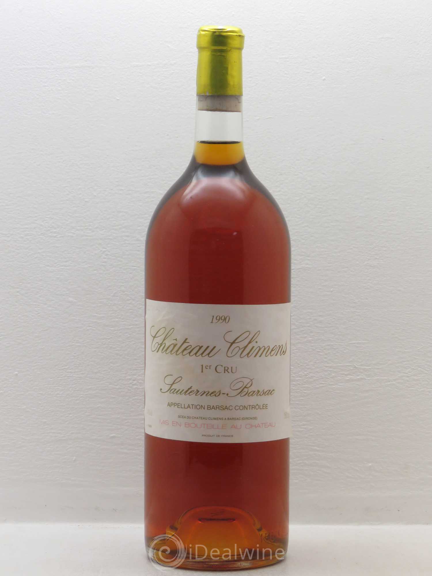 Château Climens 1er Grand Cru Classé 1990 - Lotto di 1 magnum - 0