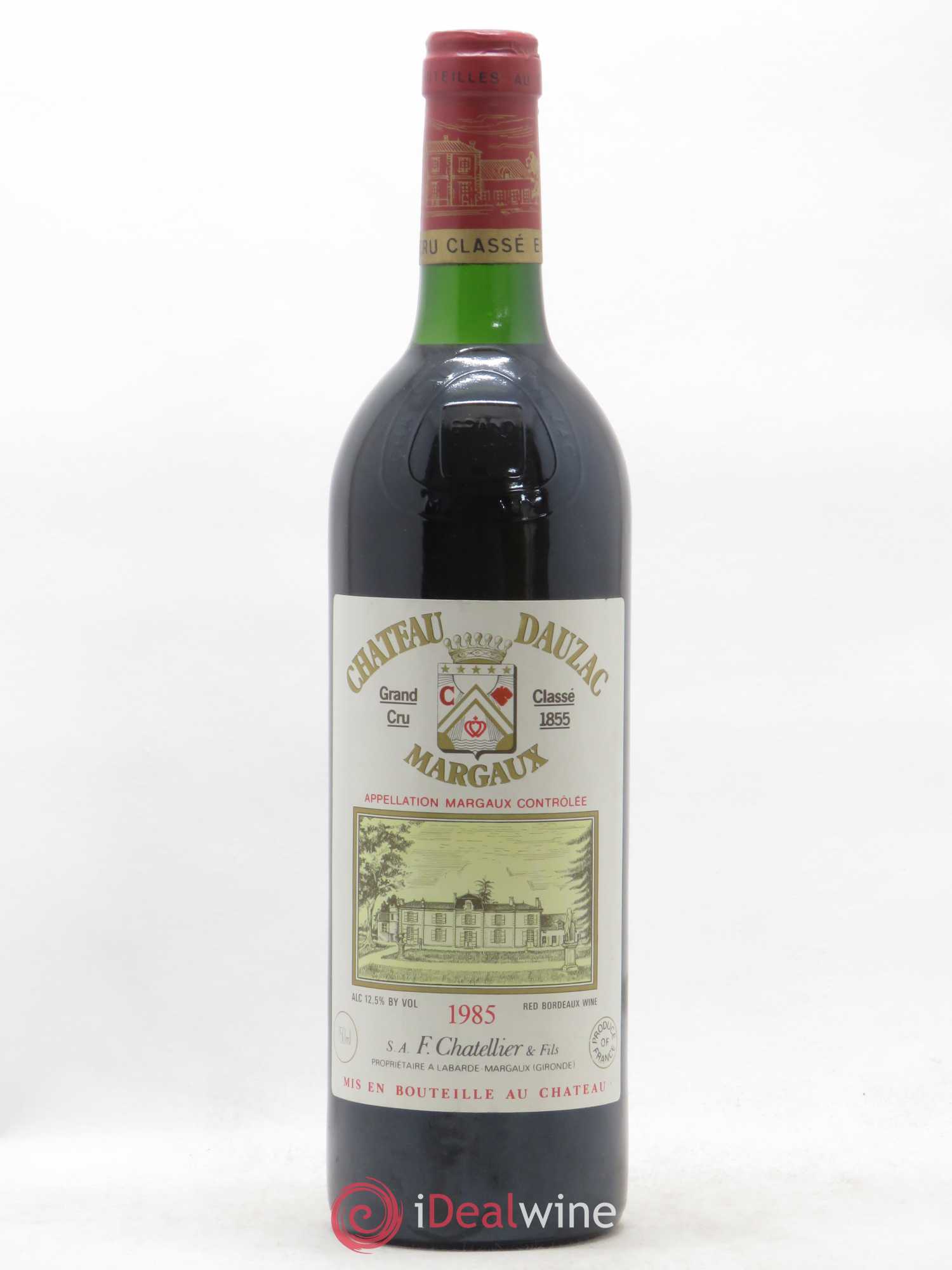 Château Dauzac 5ème Grand Cru Classé 1985 - Lot de 1 bouteille - 0