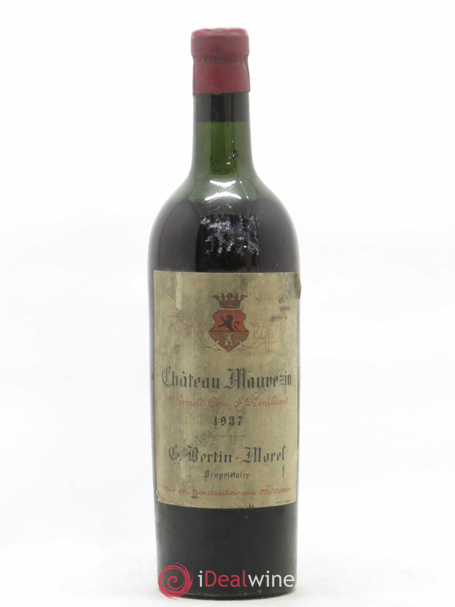 Château Mauvezin 1937 - Lot de 1 bouteille - 0