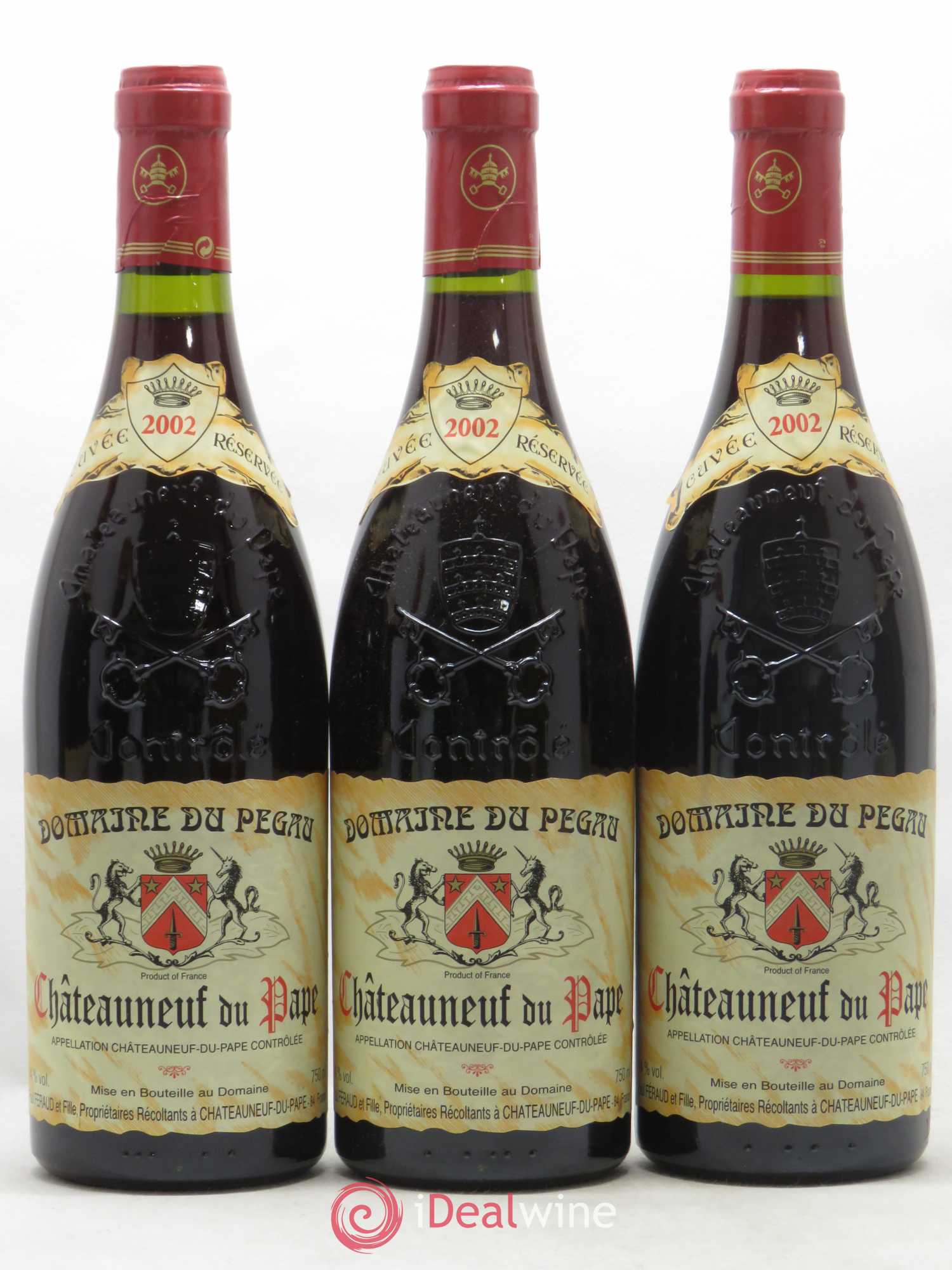 Châteauneuf-du-Pape Domaine du Pégau Cuvée Réservée Paul et Laurence Féraud 2002 - Lot de 6 bouteilles - 2