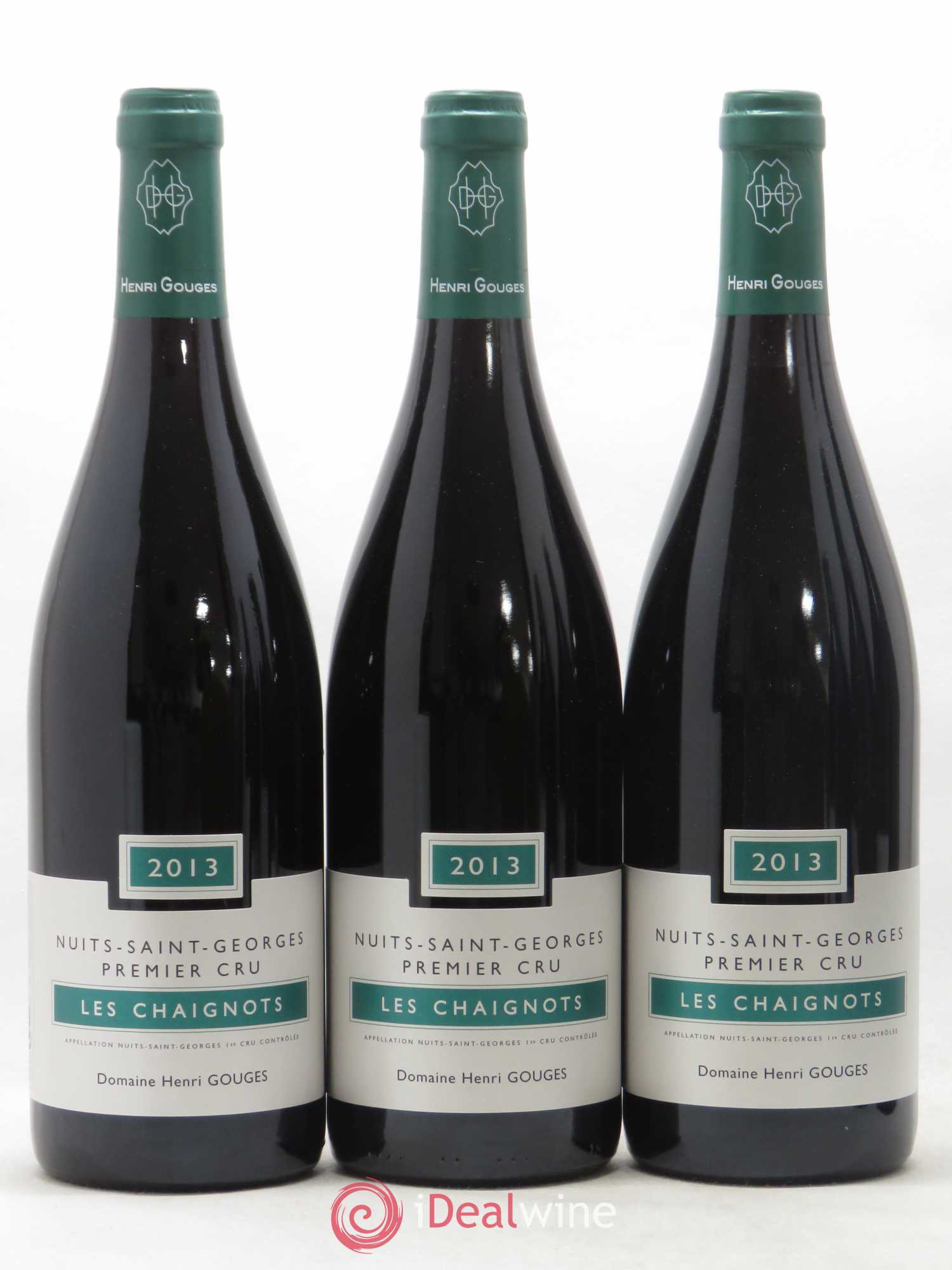 Nuits-Saint-Georges 1er Cru Les Chaignots Henri Gouges 2013 - Lot de 6 bouteilles - 1
