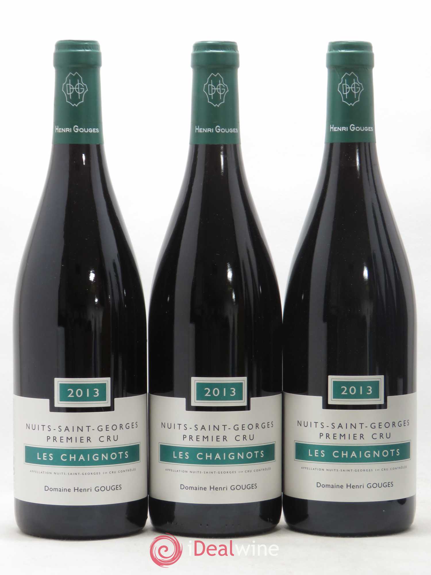 Nuits-Saint-Georges 1er Cru Les Chaignots Henri Gouges 2013 - Lot de 6 bouteilles - 2