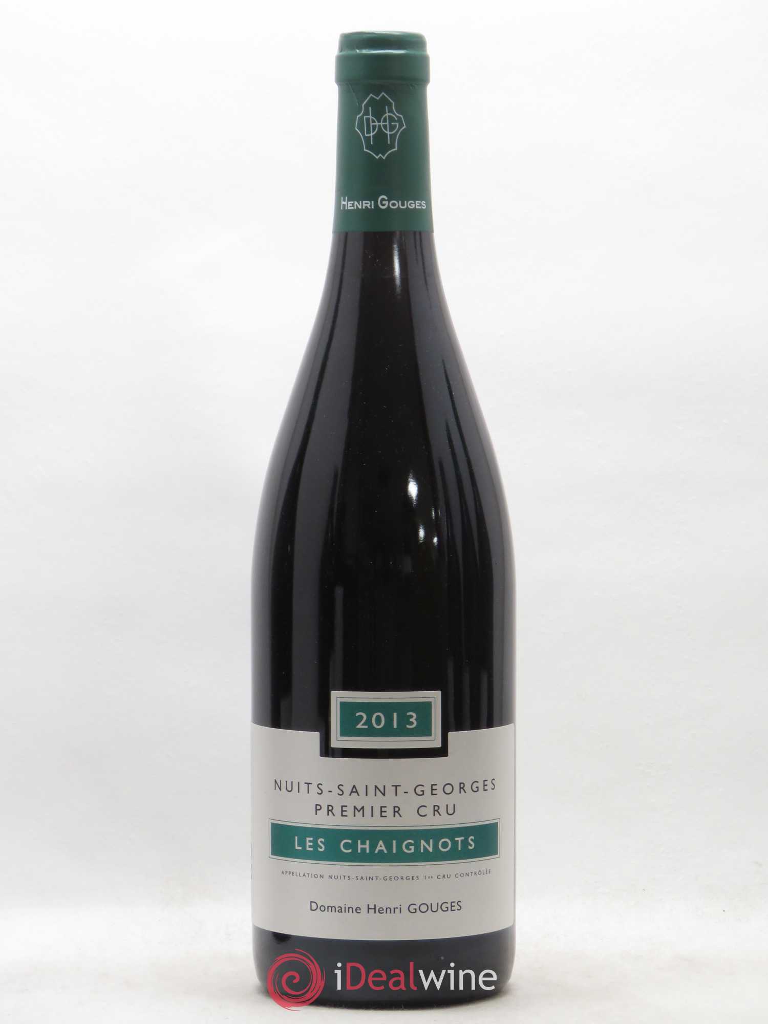 Nuits-Saint-Georges 1er Cru Les Chaignots Henri Gouges 2013 - Lot de 1 bouteille - 0