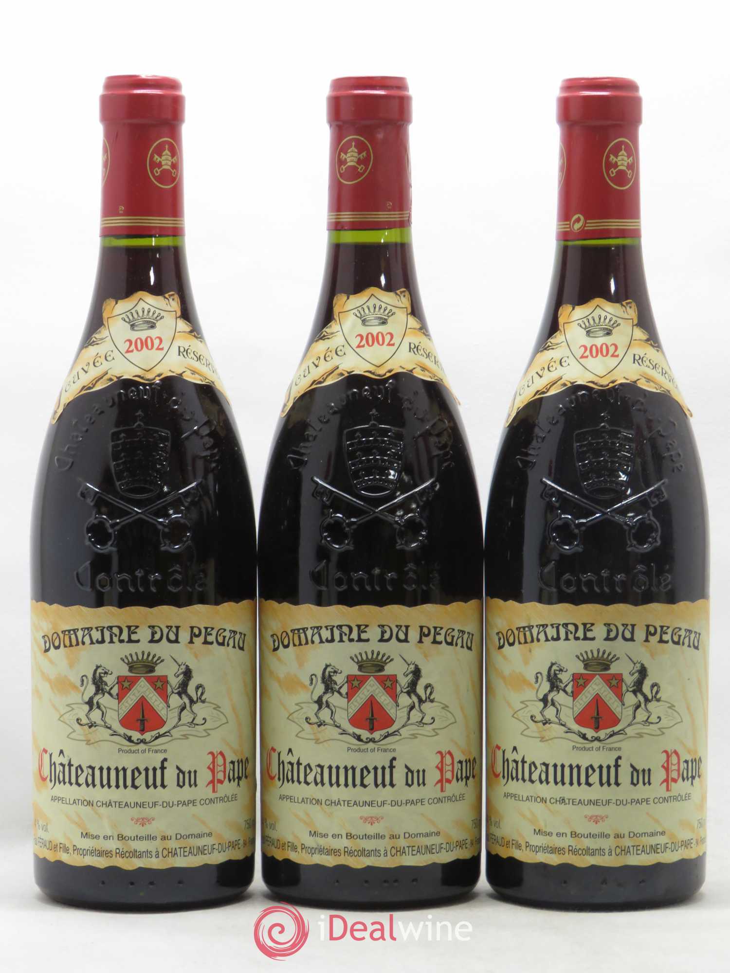 Châteauneuf-du-Pape Domaine du Pégau Cuvée Réservée Paul et Laurence Féraud 2002 - Lot de 6 bouteilles - 2