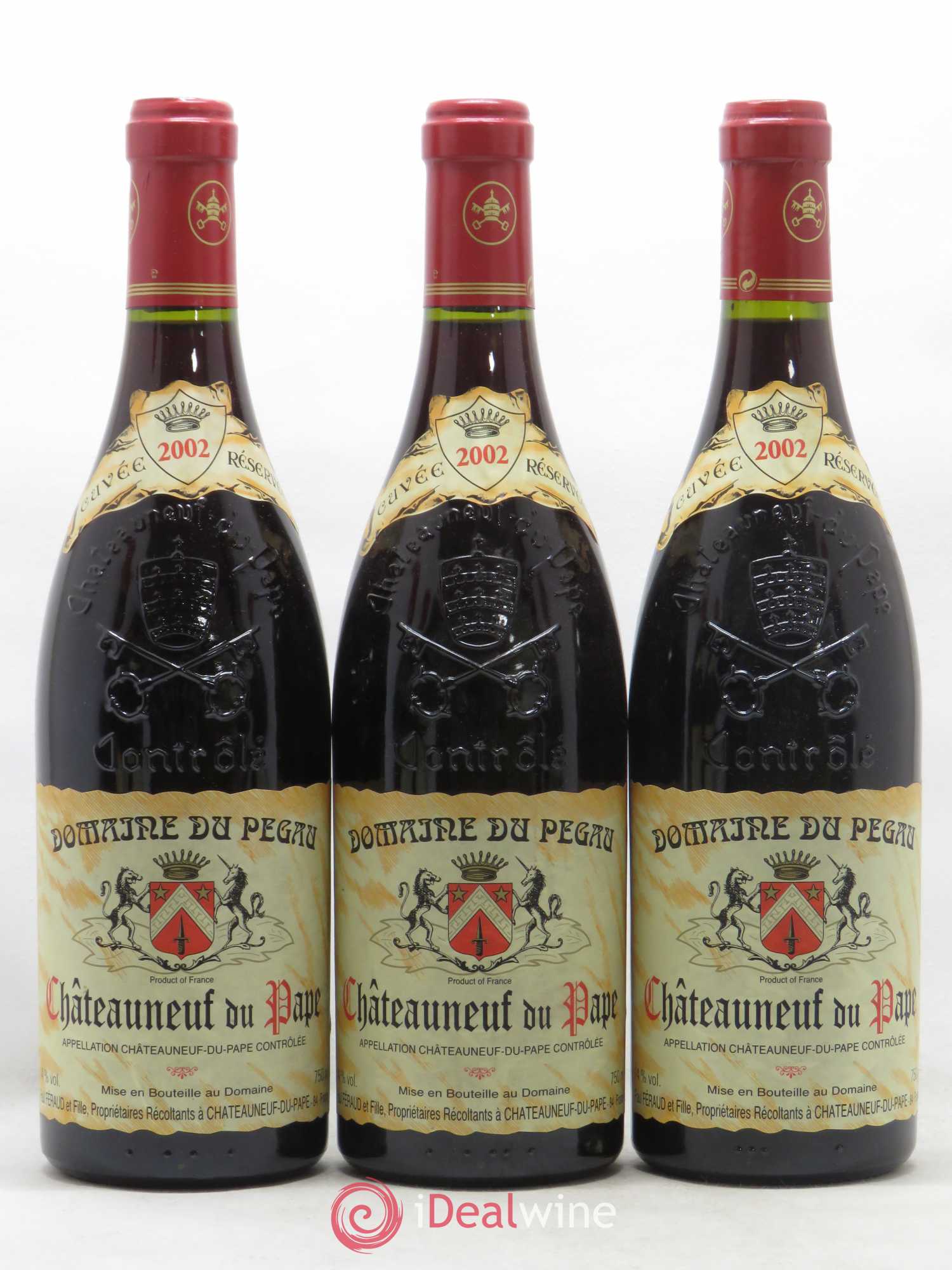 Châteauneuf-du-Pape Domaine du Pégau Cuvée Réservée Paul et Laurence Féraud 2002 - Lot de 6 bouteilles - 2