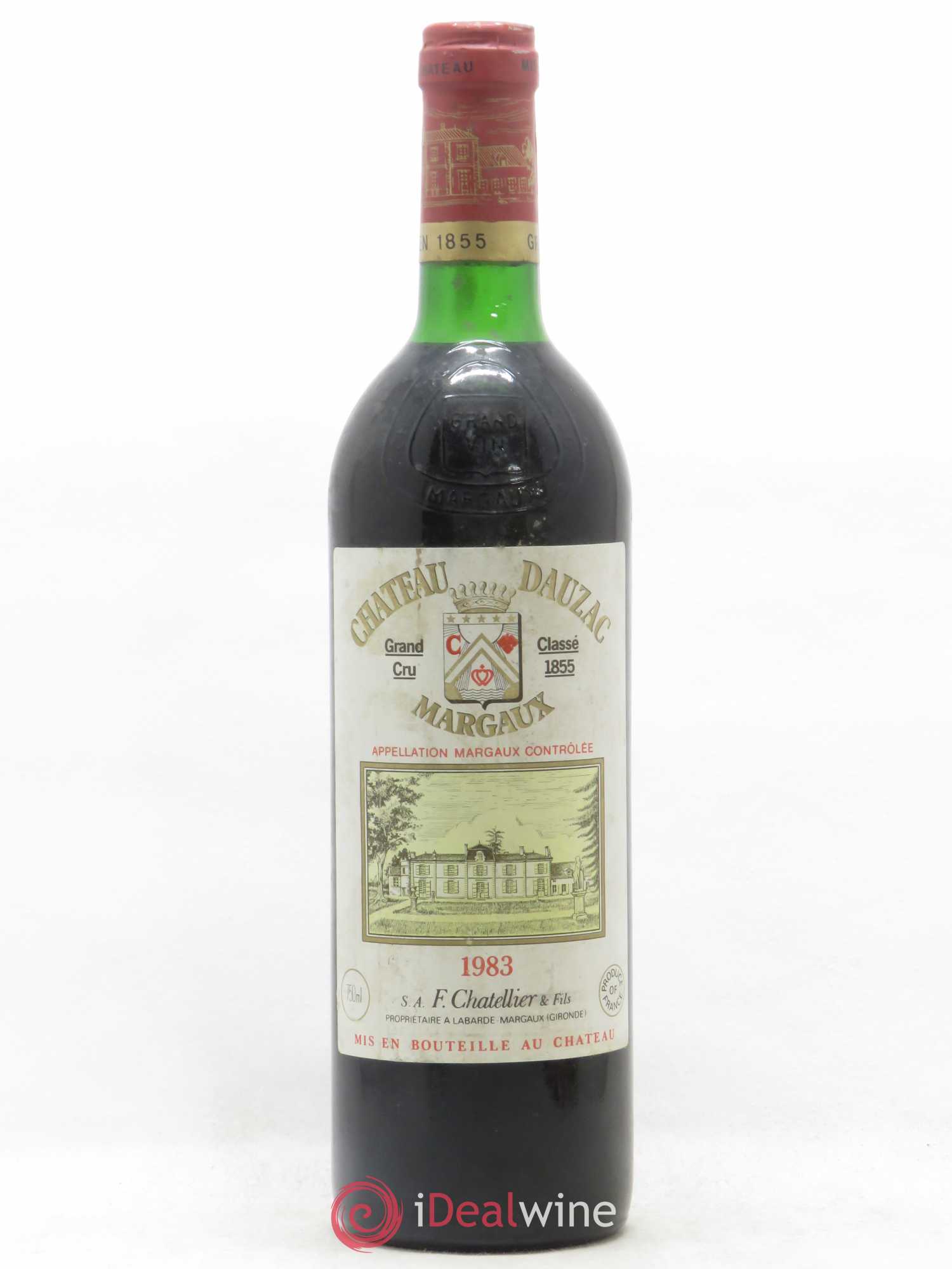 Château Dauzac 5ème Grand Cru Classé 1983 - Lot de 1 bouteille - 0