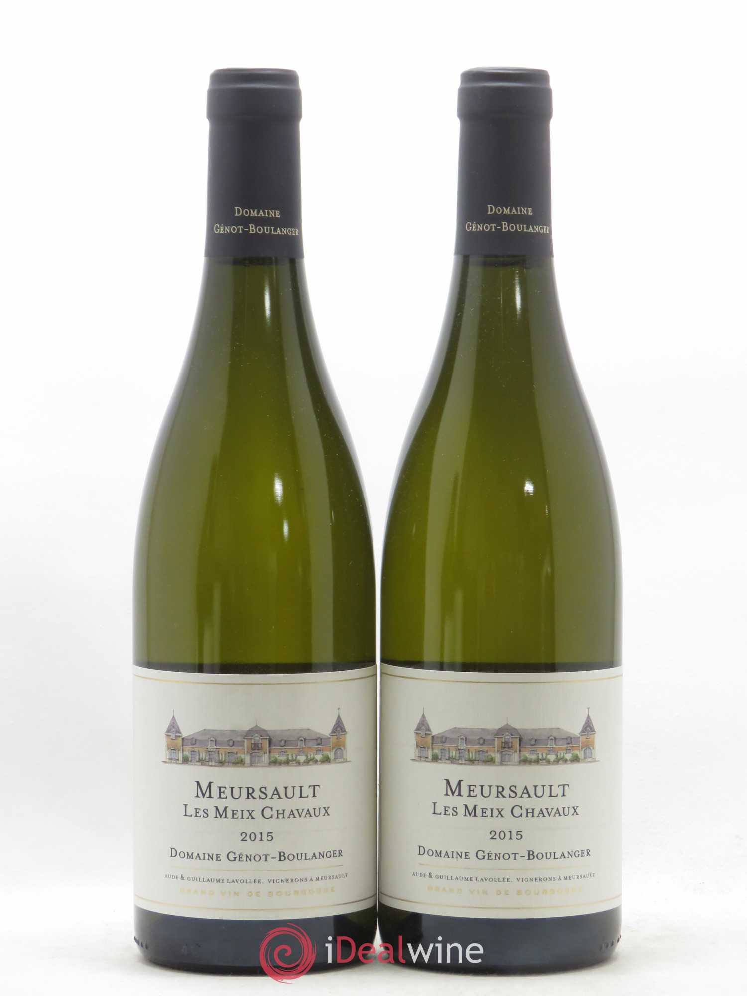 Meursault Meix Chavaux Génot Boulanger 2015 - Posten von 2 Flaschen - 0