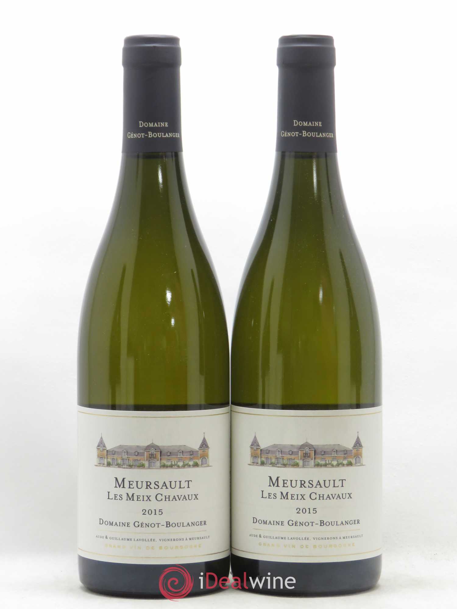 Meursault Meix Chavaux Génot Boulanger 2015 - Posten von 2 Flaschen - 0