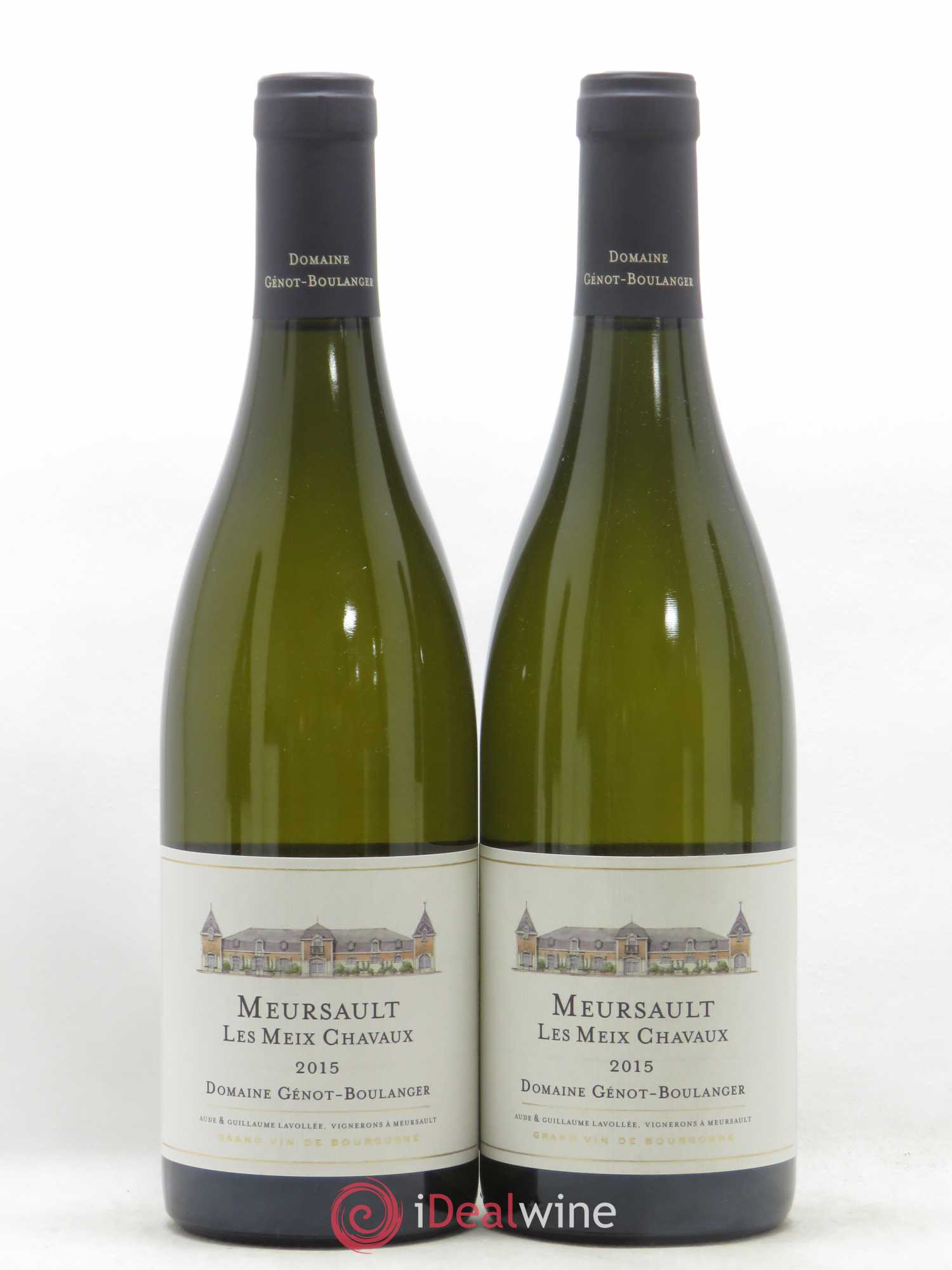 Meursault Meix Chavaux Génot Boulanger 2015 - Posten von 2 Flaschen - 0