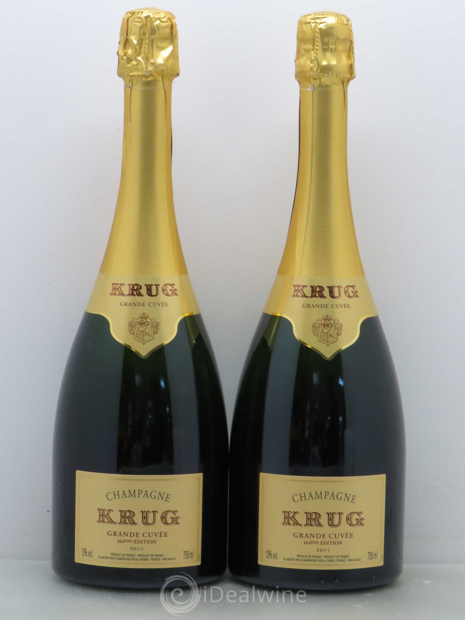 Grande Cuvée Brut Krug - Lot de 2 bouteilles - 0