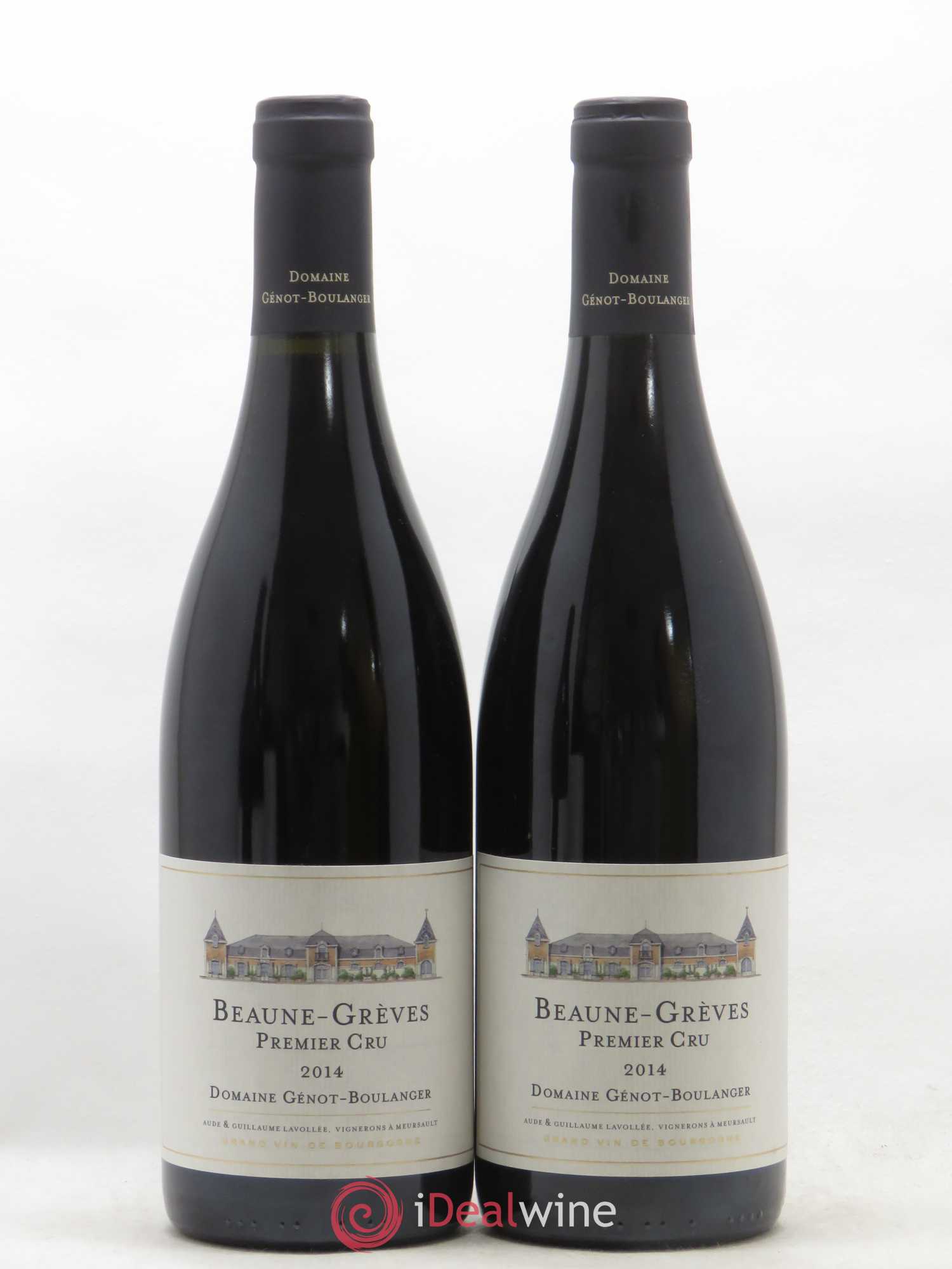 Beaune 1er Cru Grèves Genot Boulanger 2014 - Posten von 2 Flaschen - 0
