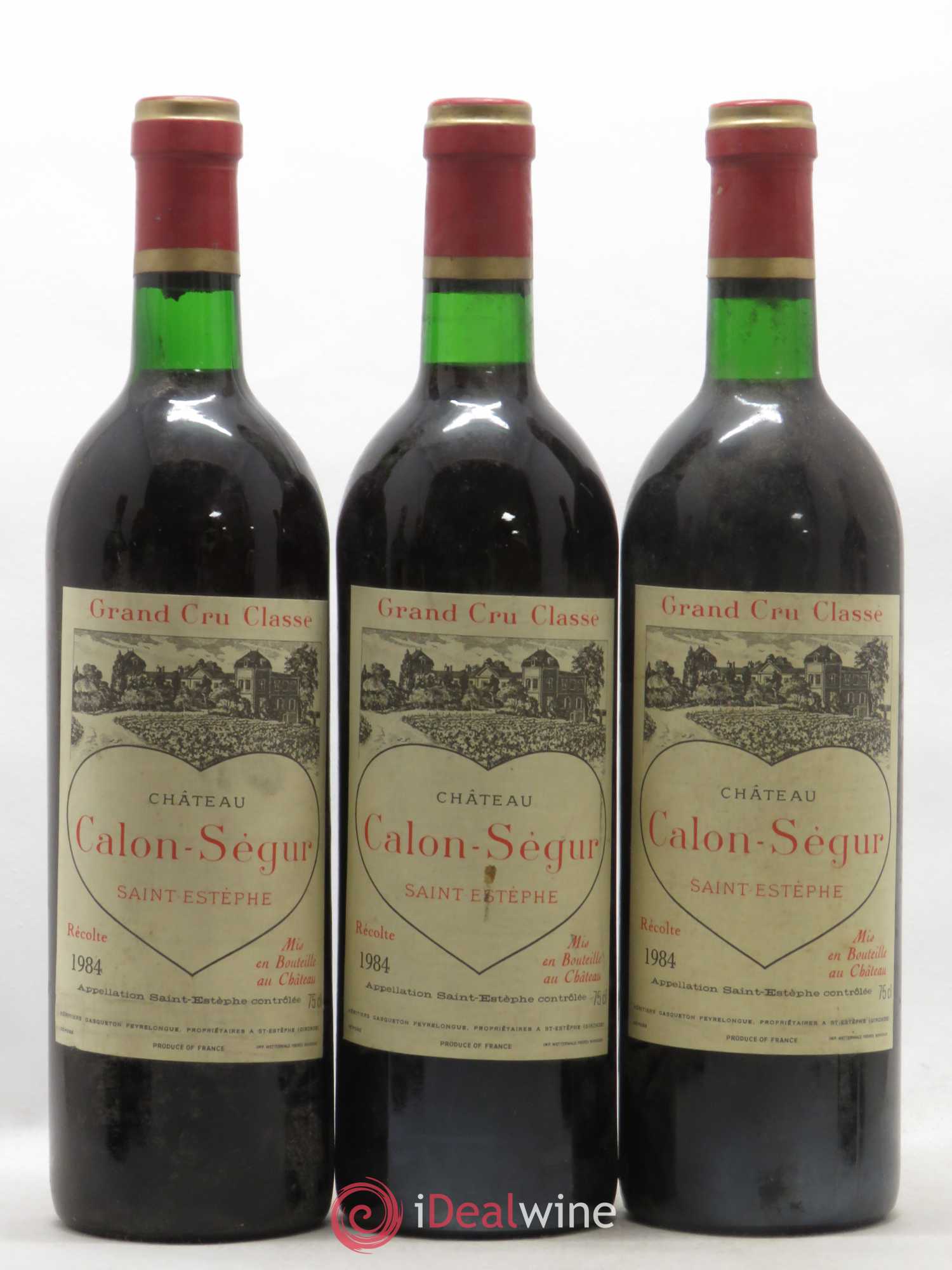 Château Calon Ségur 3ème Grand Cru Classé 1984 - Lot de 6 bouteilles - 2