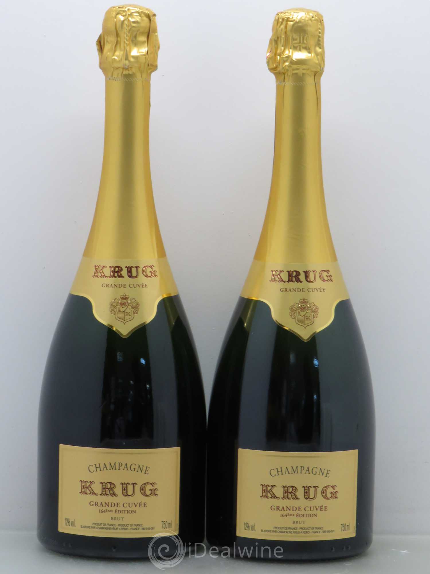 Grande Cuvée Brut Krug - Lot de 2 bouteilles - 0