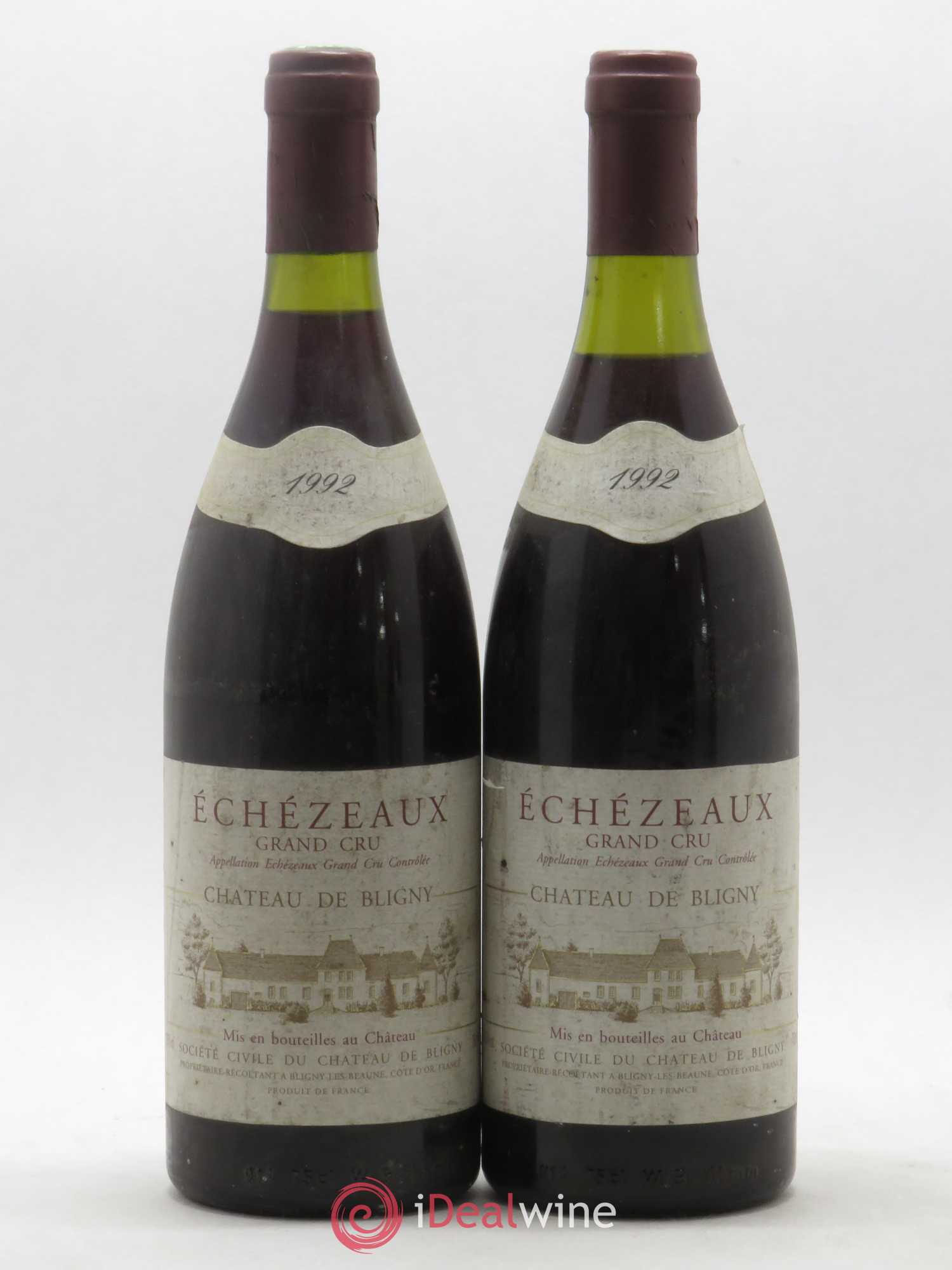 Echezeaux Grand Cru Château de Bligny 1992 - Lot de 2 bouteilles - 0