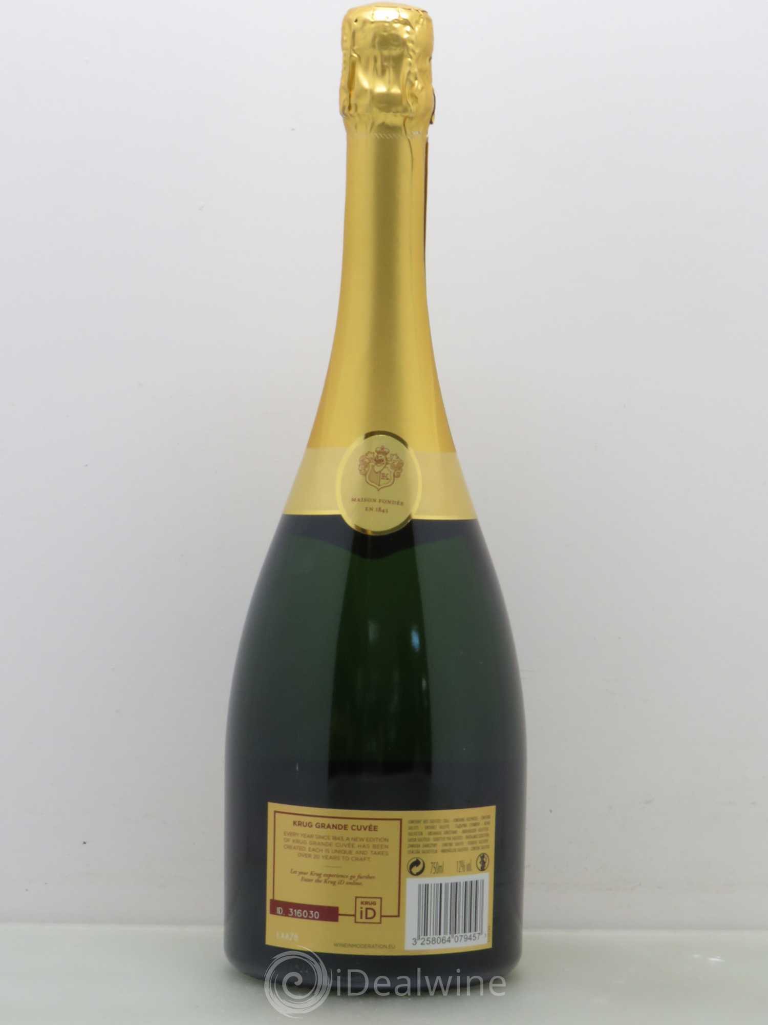 Grande Cuvée Brut Krug - Lot of 1 bottle - 1