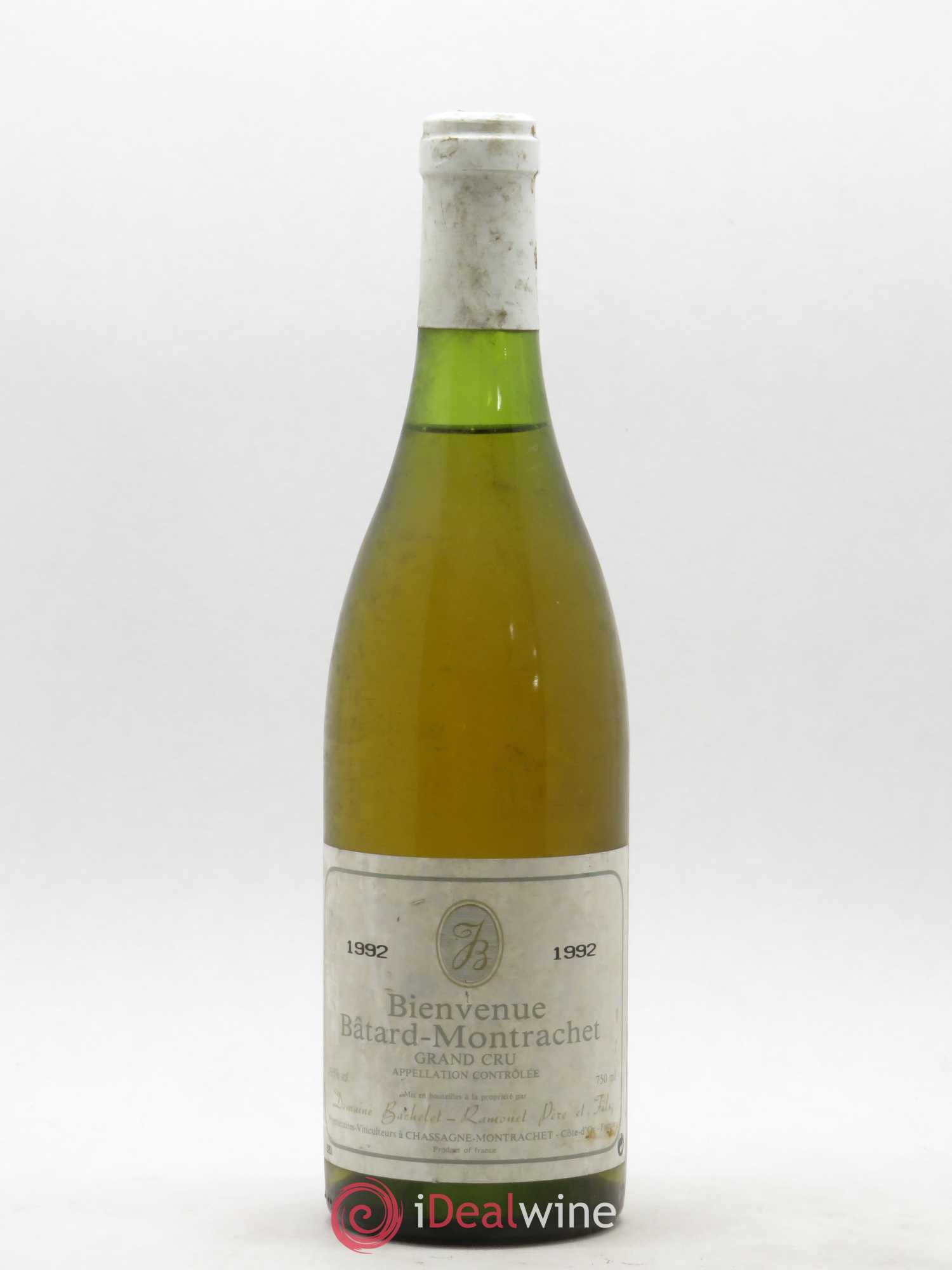Bienvenues-Bâtard-Montrachet Grand Cru Bachelet-Ramonet (Domaine) 1992 - Lot de 1 bouteille - 0