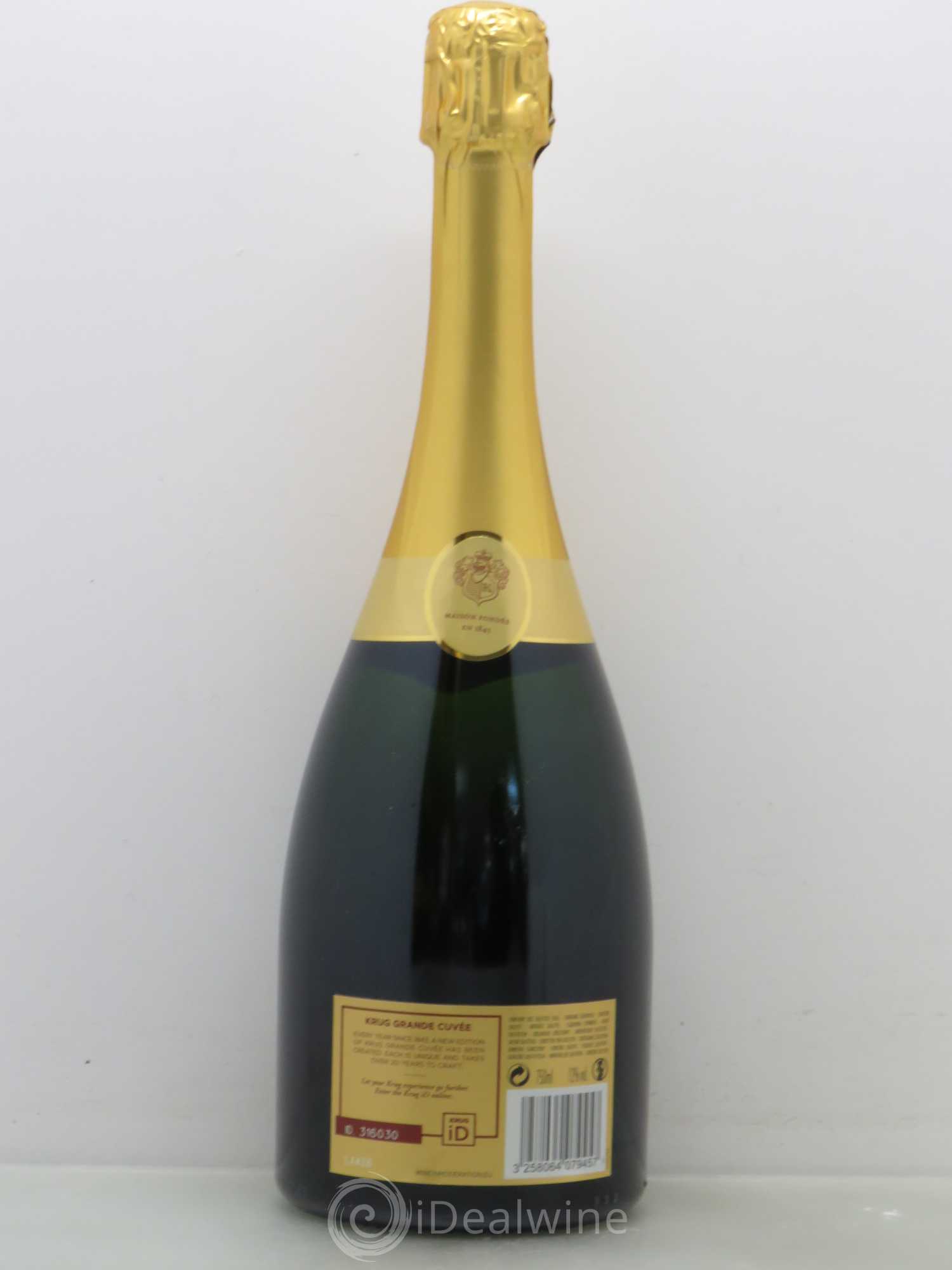 Grande Cuvée Brut Krug - Lot de 1 bouteille - 1