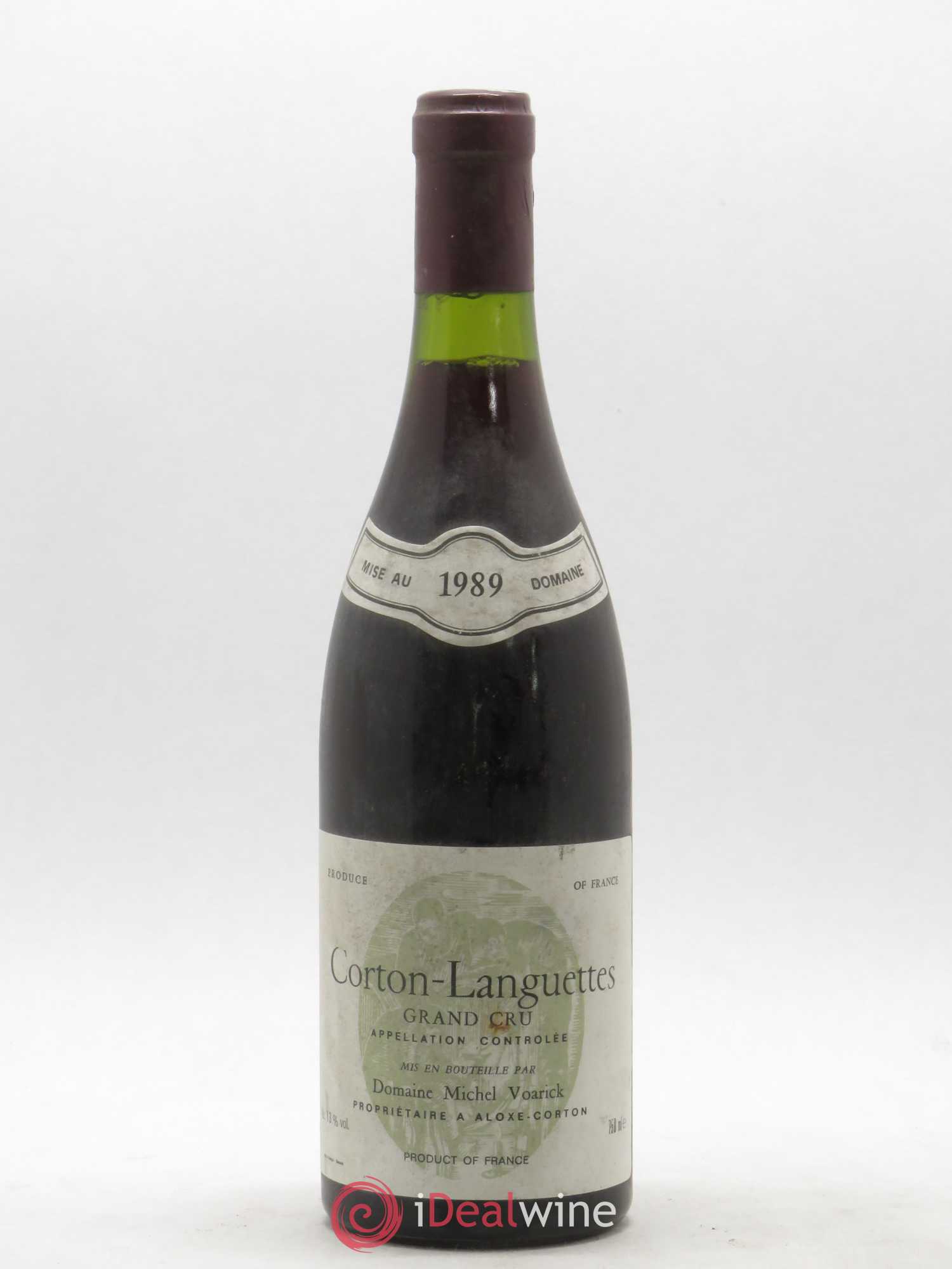Corton Grand Cru Languettes Domaine Michel Voarick 1989 - Posten von 1 Flasche - 0