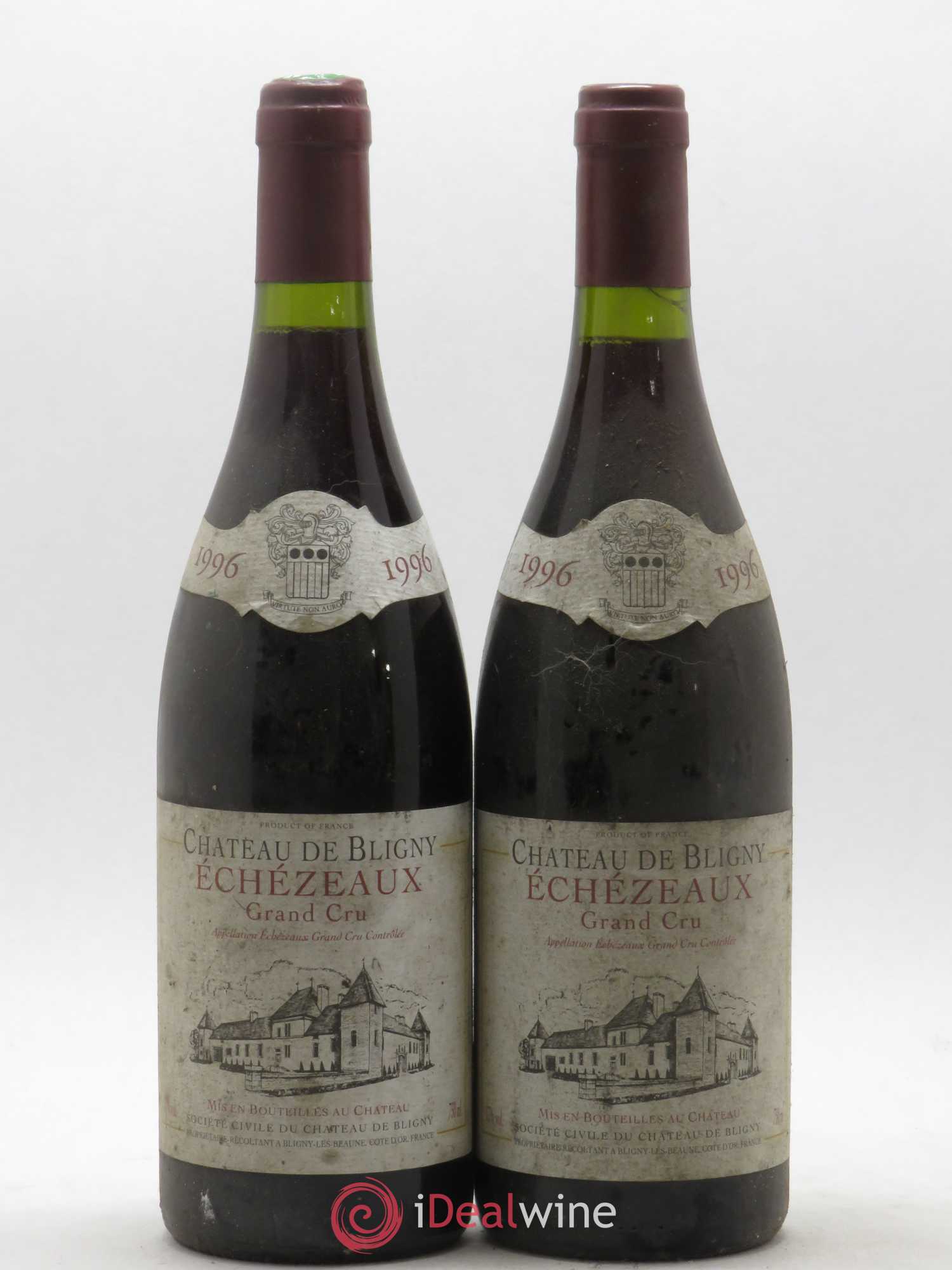 Echezeaux Grand Cru Château de Bligny 1996 - Lot de 2 bouteilles - 0