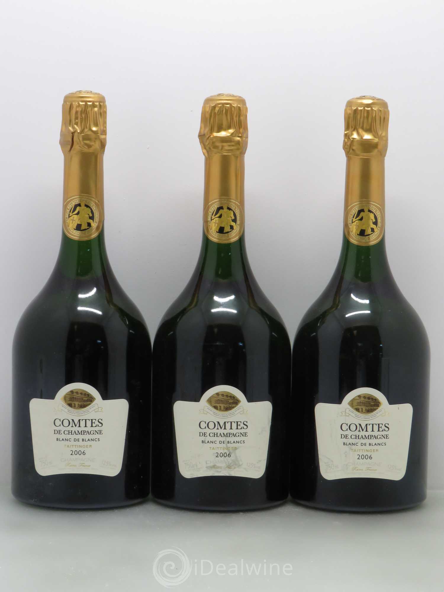 Comtes de Champagne Taittinger 2006 - Lot de 3 bouteilles - 0