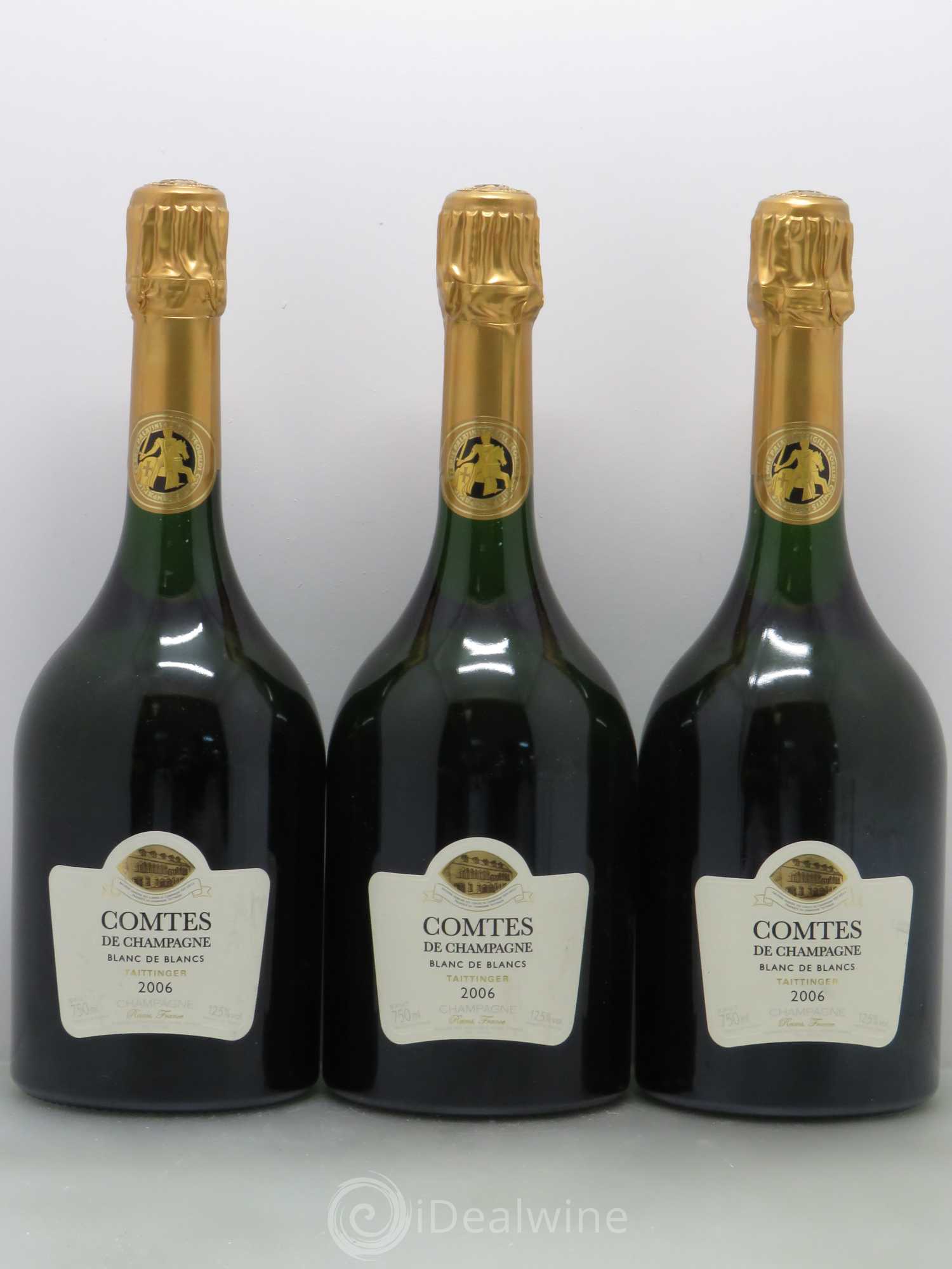 Comtes de Champagne Taittinger 2006 - Lot de 3 bouteilles - 0